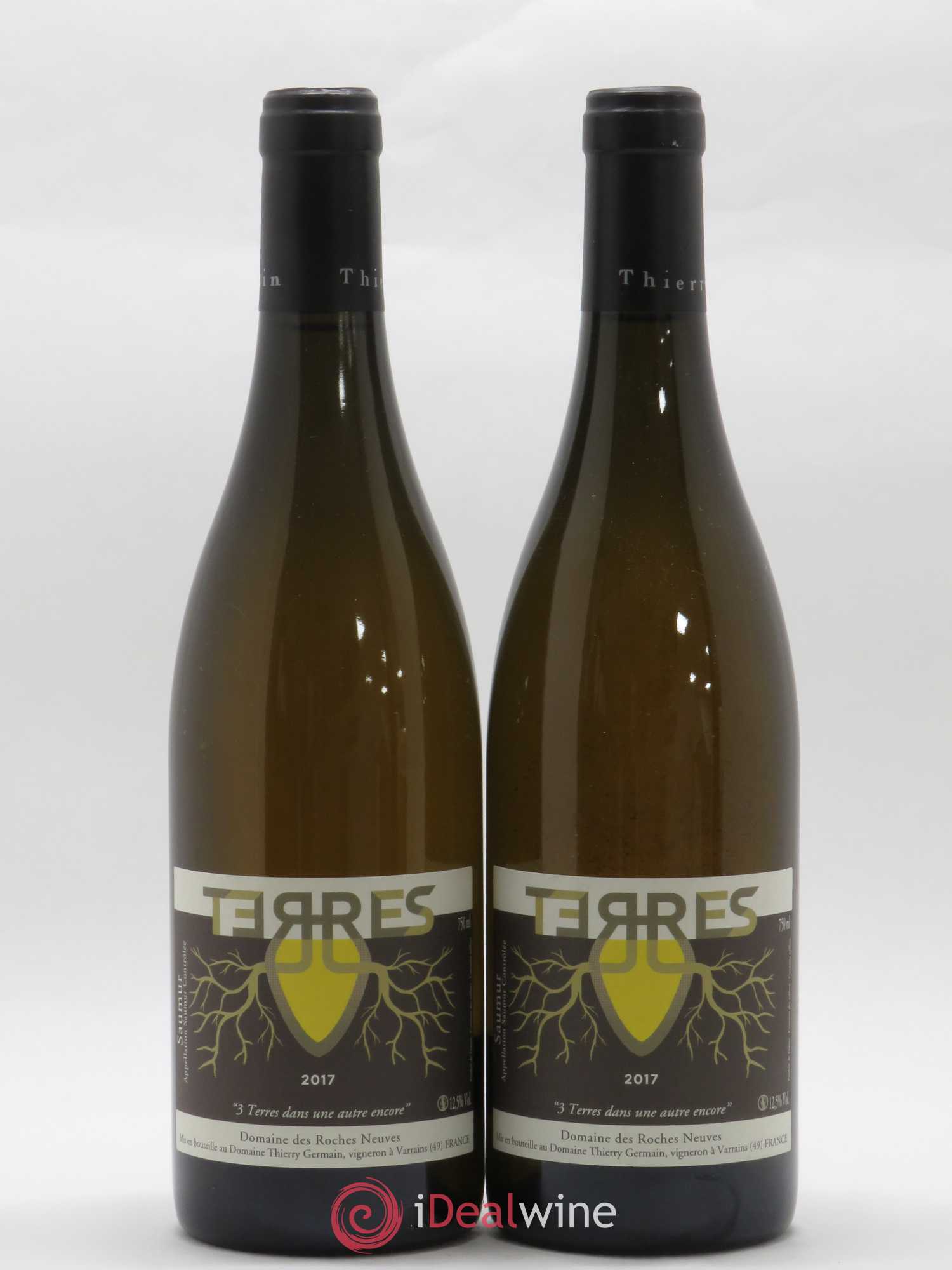 Saumur Terres Domaine des Roches Neuves - Thierry Germain 2017 - Lot de 2 bouteilles - 0