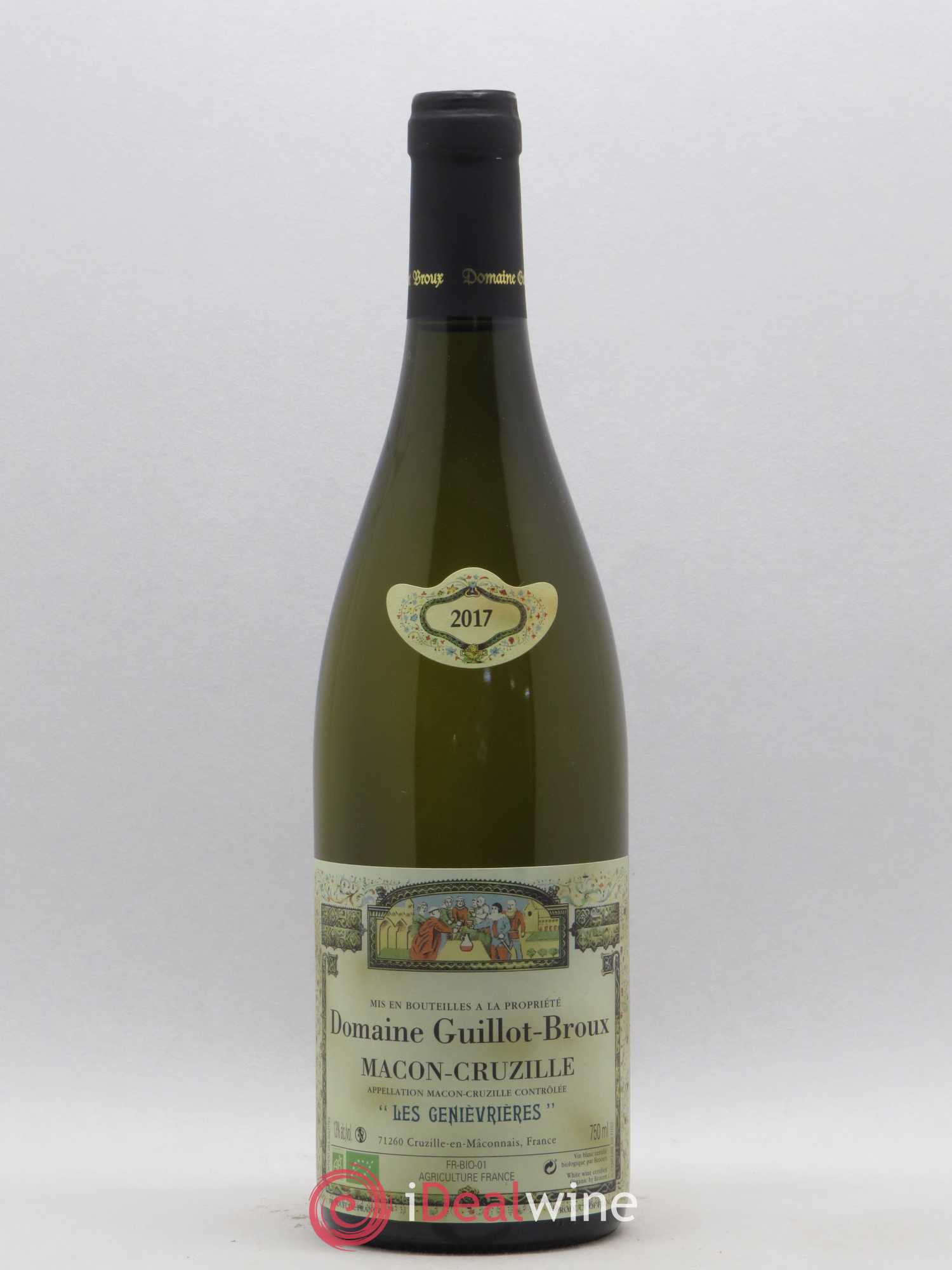 Mâcon-Cruzille Les Genievrières Guillot-Broux (Domaine) (sans prix de réserve) 2017 - Lot de 1 bouteille - 0