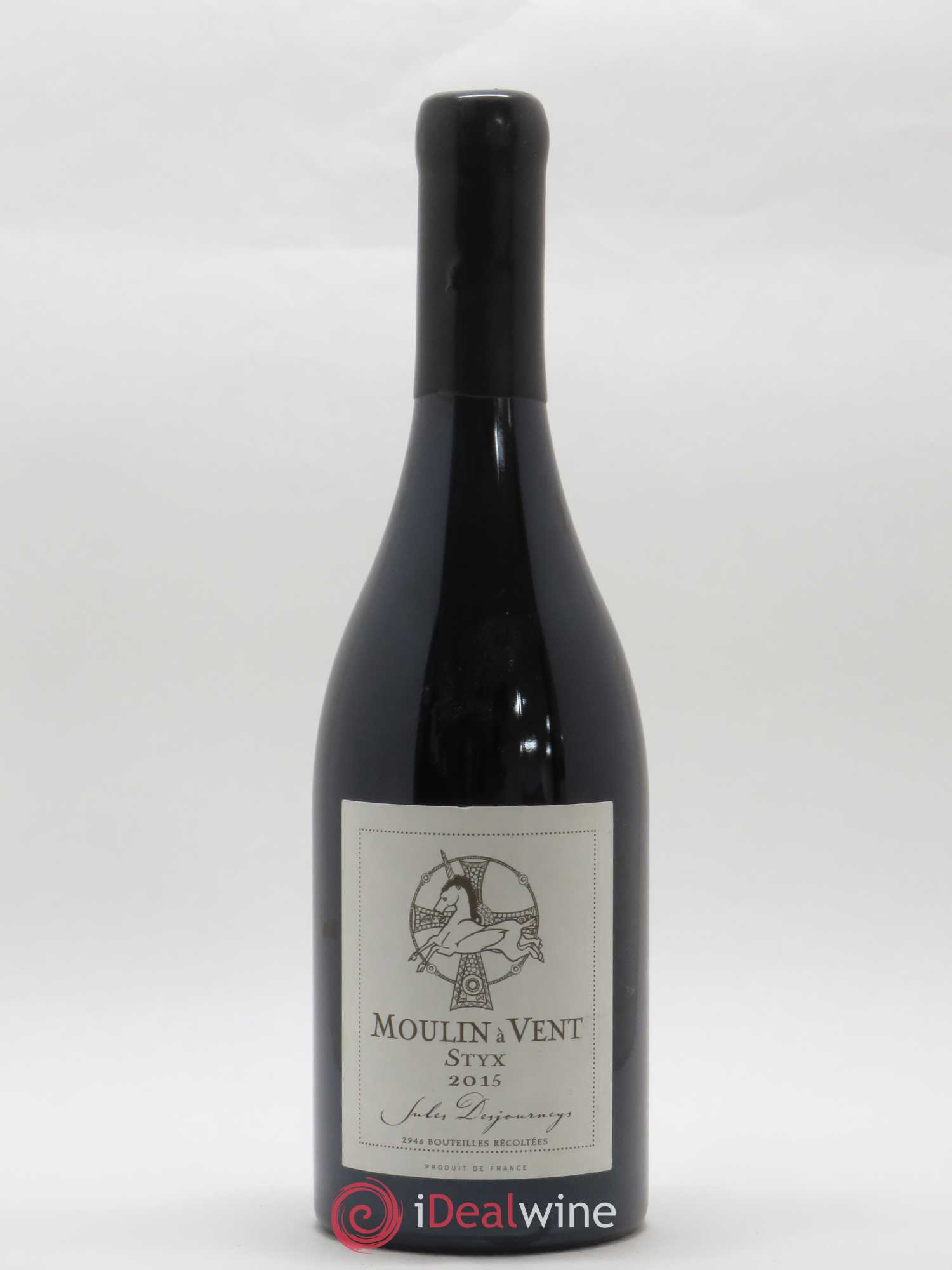 Moulin-à-Vent Jules Desjourneys Styx 2015 - Lot de 1 bouteille - 0