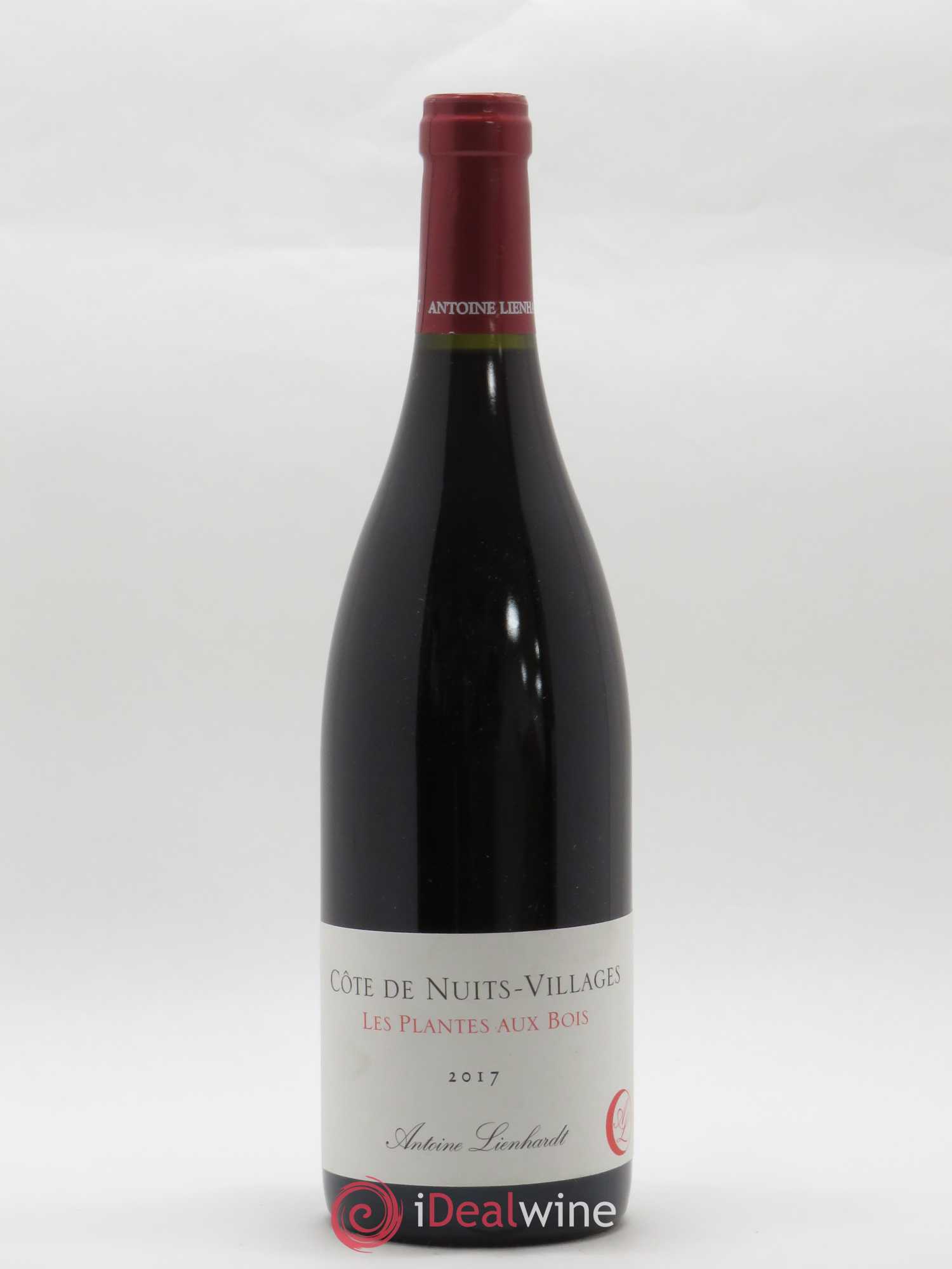 Côte de Nuits-Villages Les Plantes aux bois Antoine Lienhardt 2017 - Posten von 1 Flasche - 0