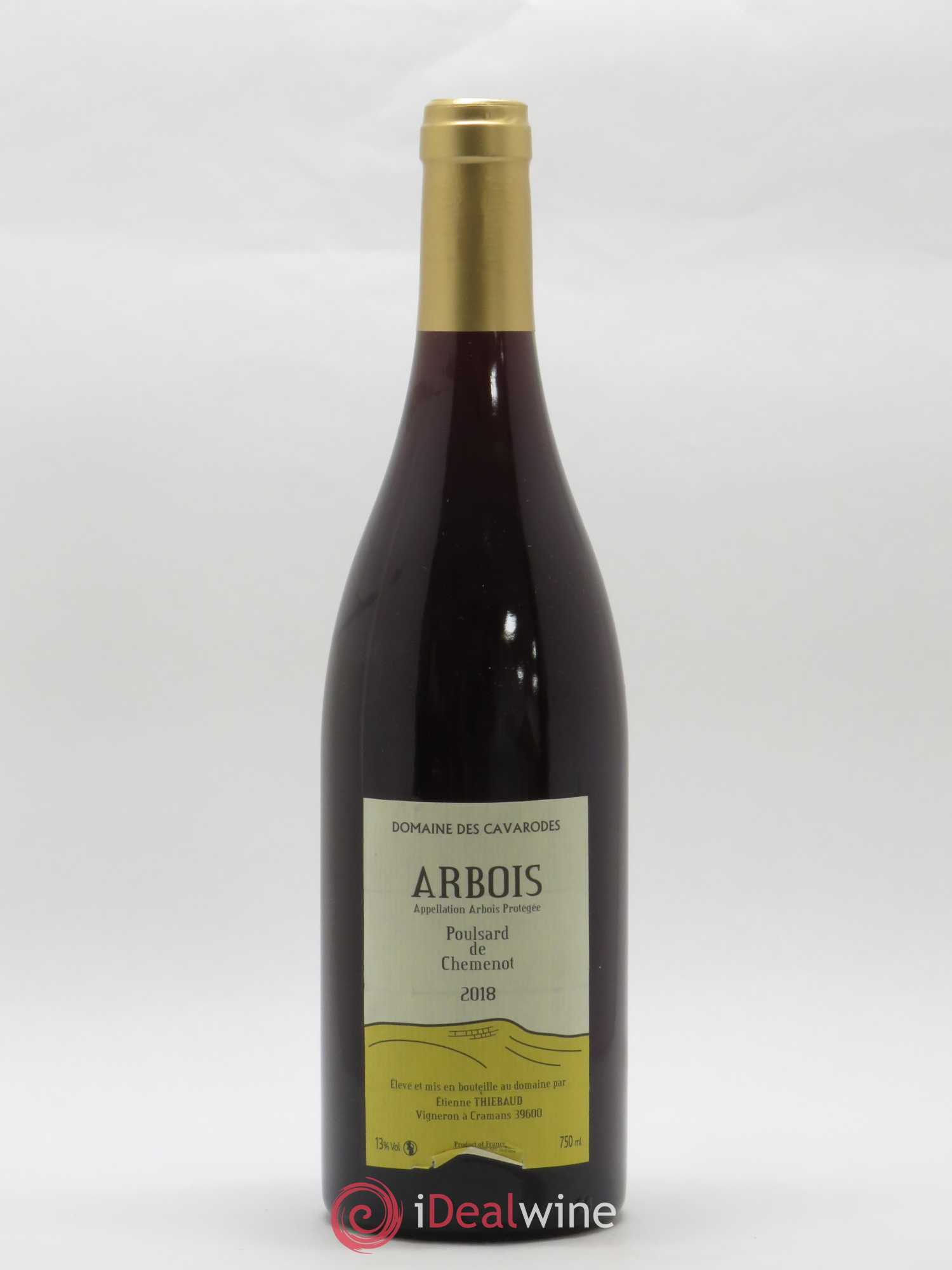 Arbois Poulsard de Chemenot Domaine Des Cavarodes 2018 - Posten von 1 Flasche - 0