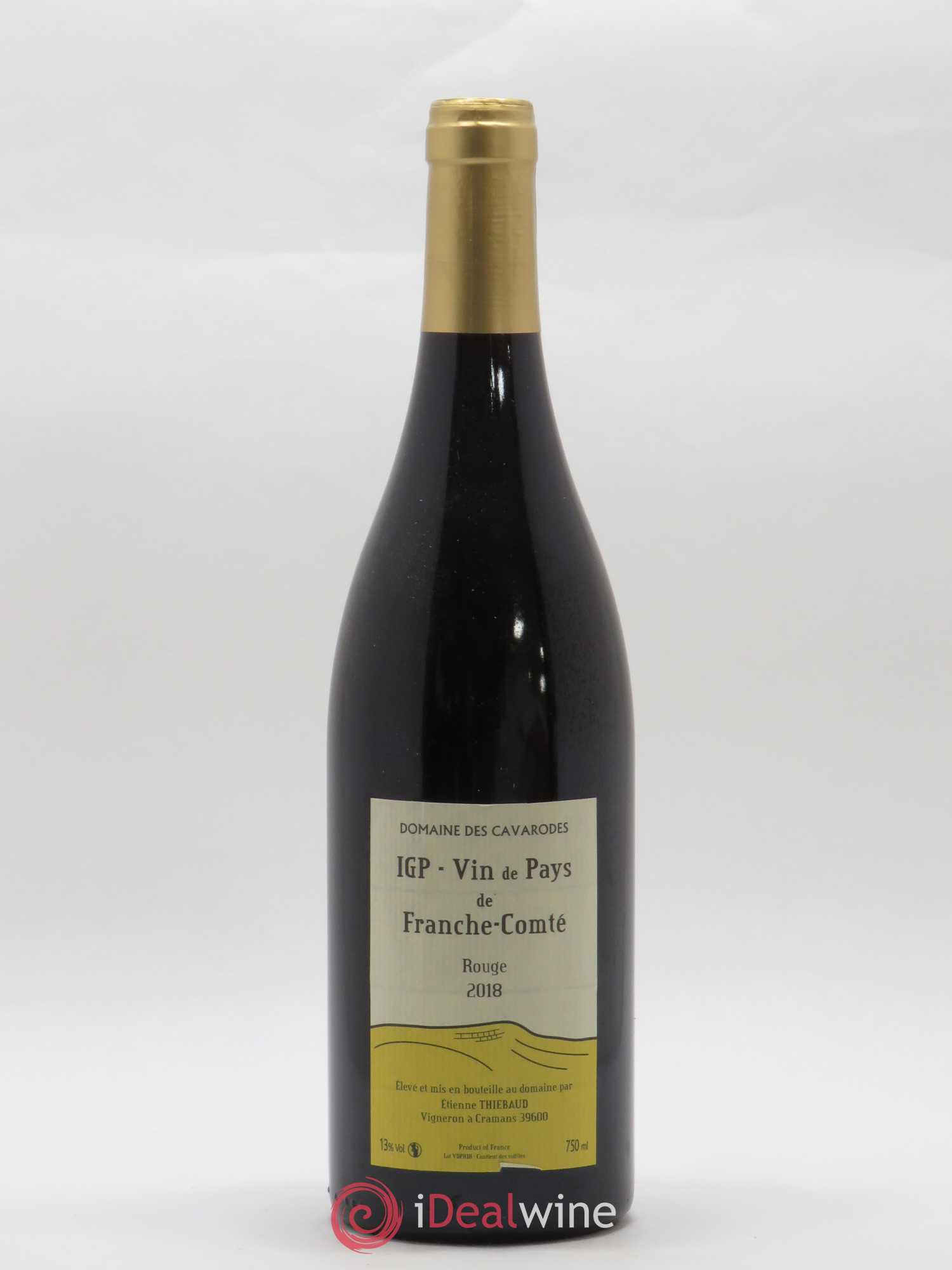Vin de France IGP Franche-Comté Domaine des Cavarodes 2018 - Posten von 1 Flasche - 0