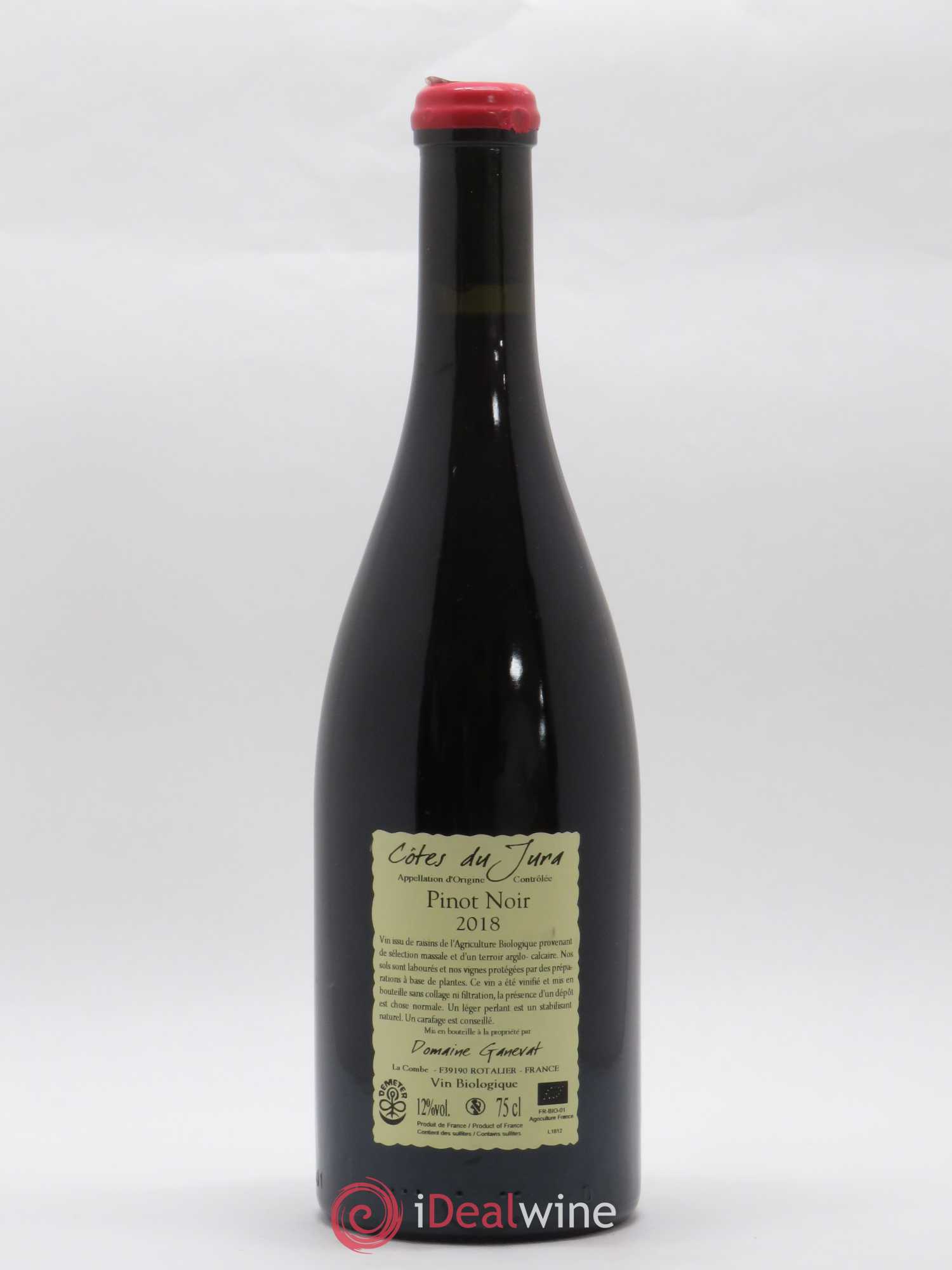 Côtes du Jura Cuvée Julien Jean-François Ganevat (Domaine) 2018 - Lot de 1 bouteille - 1