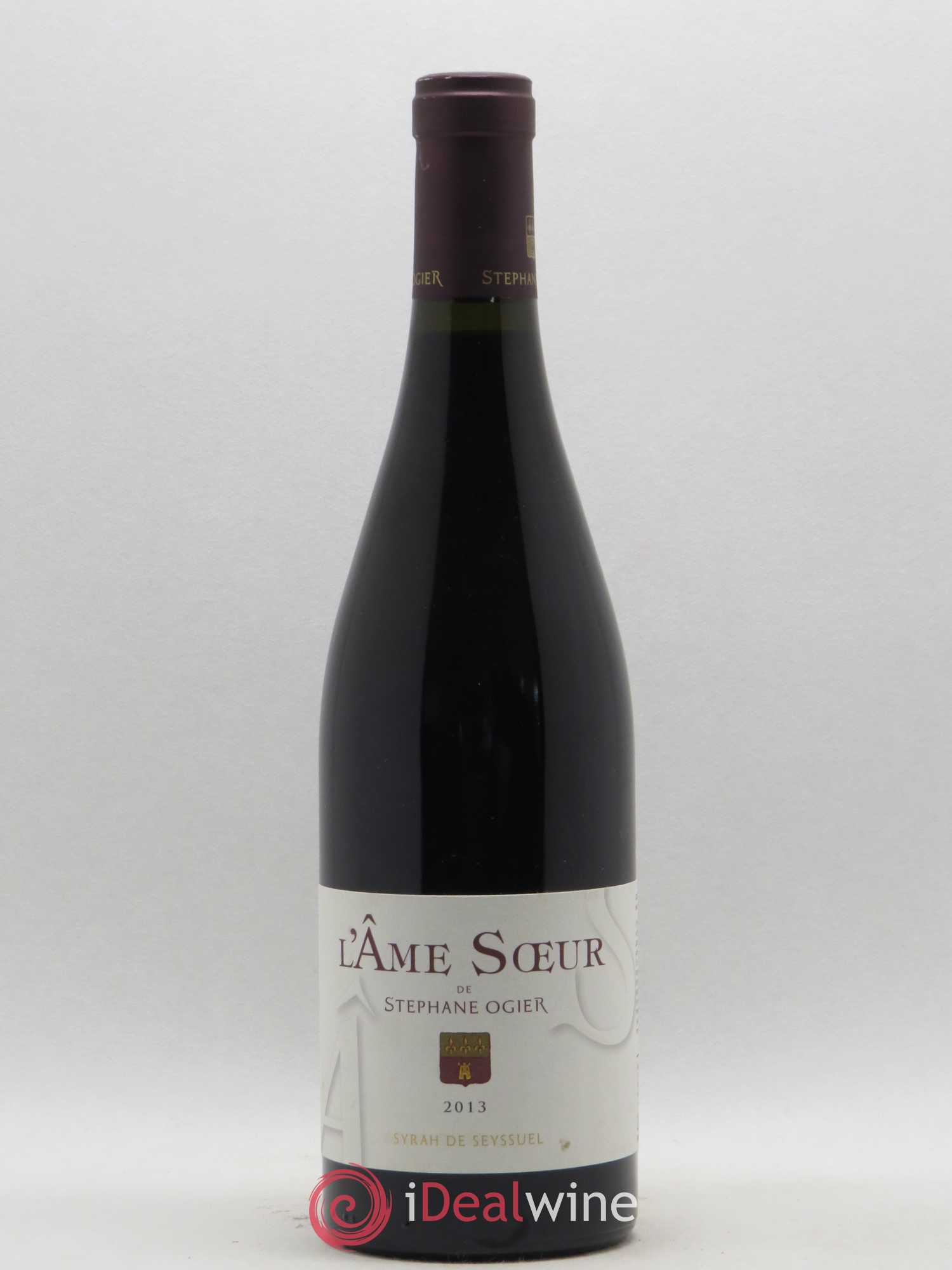 Collines Rhodaniennes L'Ame Soeur Syrah de Seyssuel Stéphane Ogier 2013 - Lot de 1 bouteille - 0