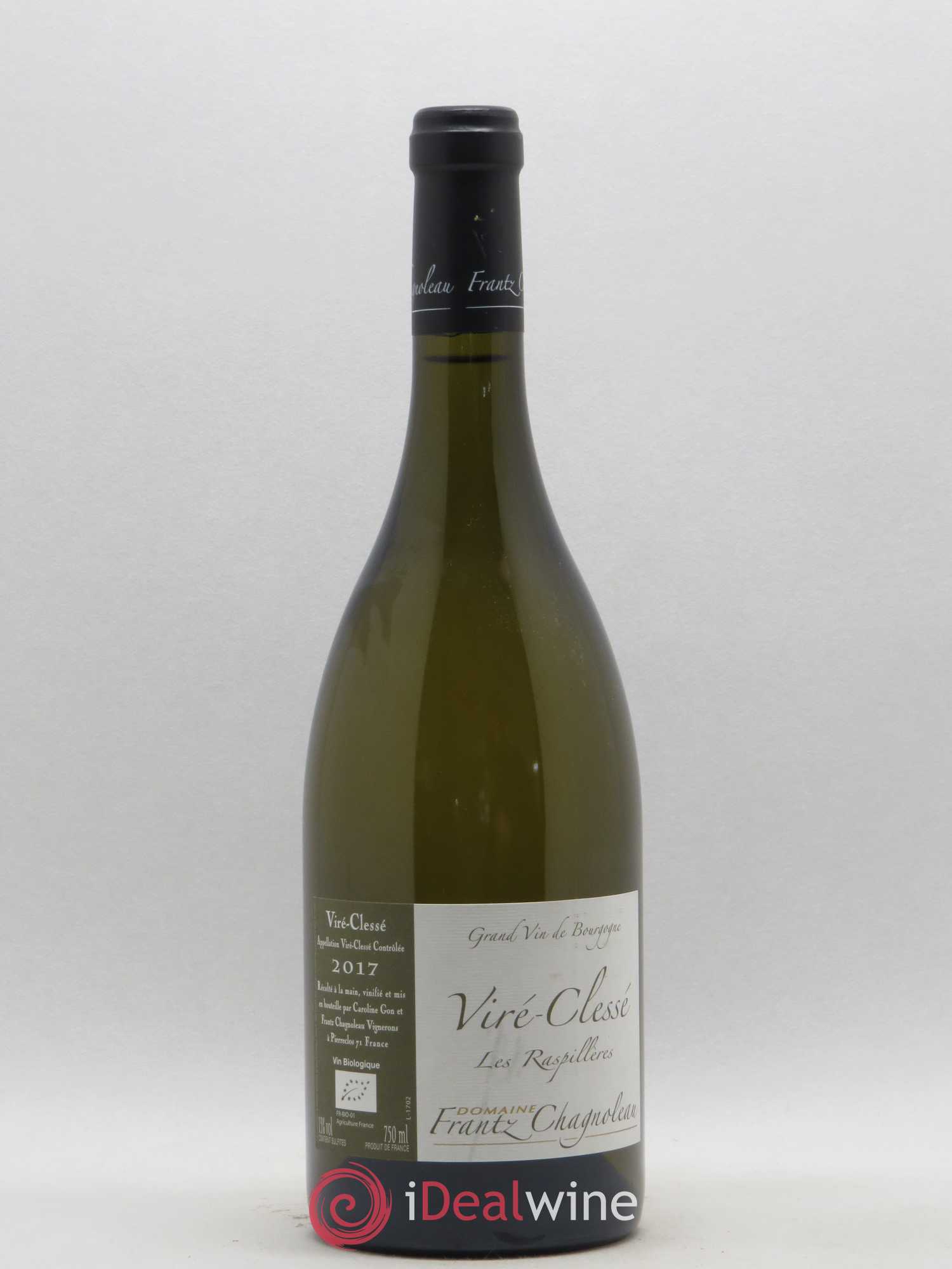 Viré-Clessé Les Raspillères Frantz Chagnoleau (Domaine) (sans prix de réserve) 2017 - Lot de 1 bouteille - 0