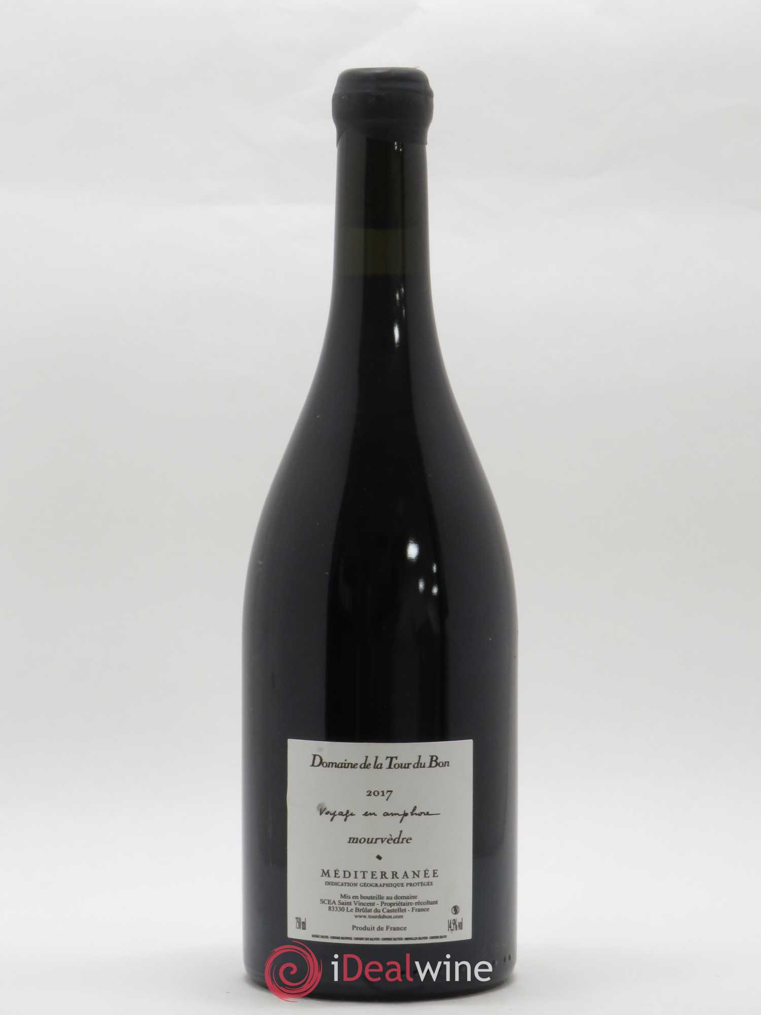 Méditerranée La Tour du Bon En Sol Agnès Henry Amphore 2017 - Lot de 1 bouteille - 1