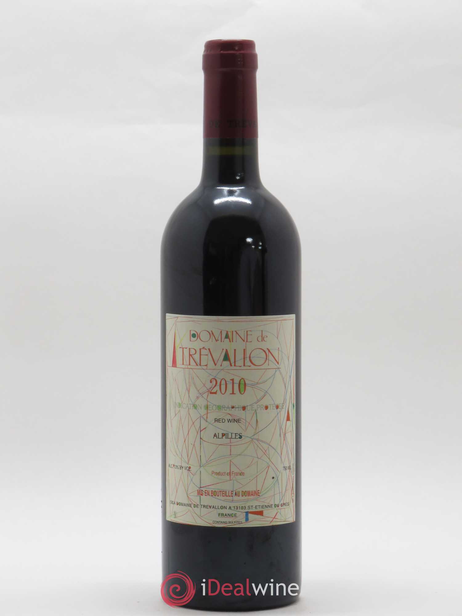 Alpilles Trévallon (Domaine de) Eloi Dürrbach 2010 - Lot de 1 bouteille - 0