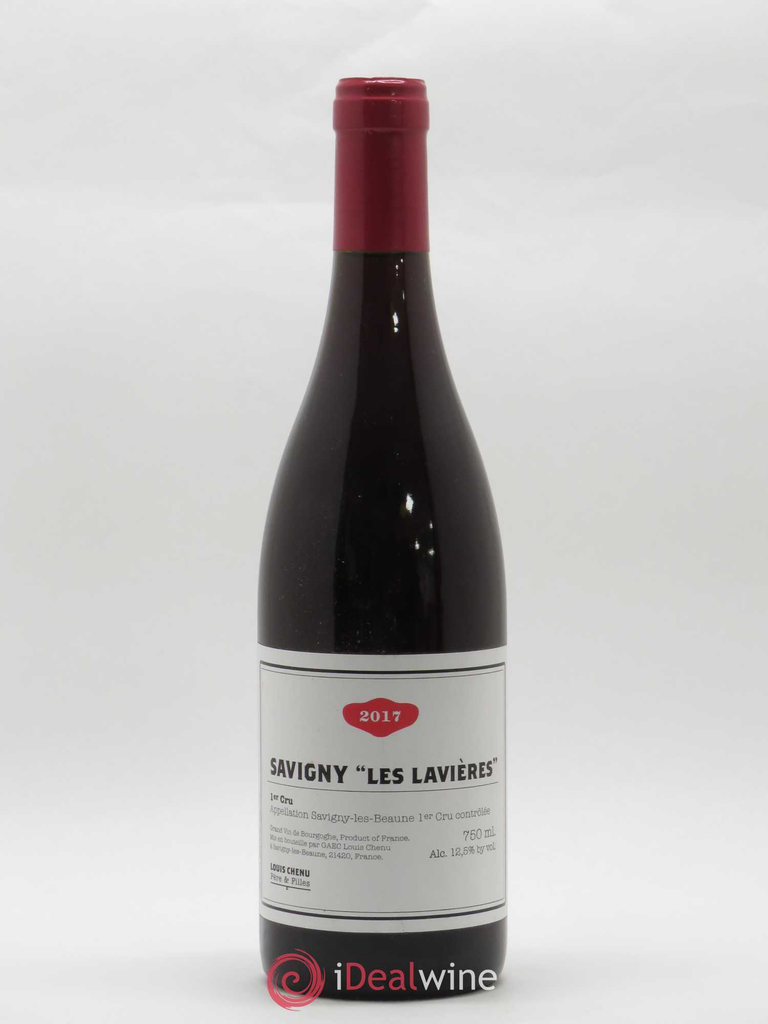 Savigny-lès-Beaune 1er Cru Les Lavières Louis Chenu 2017 - Posten von 1 Flasche - 0