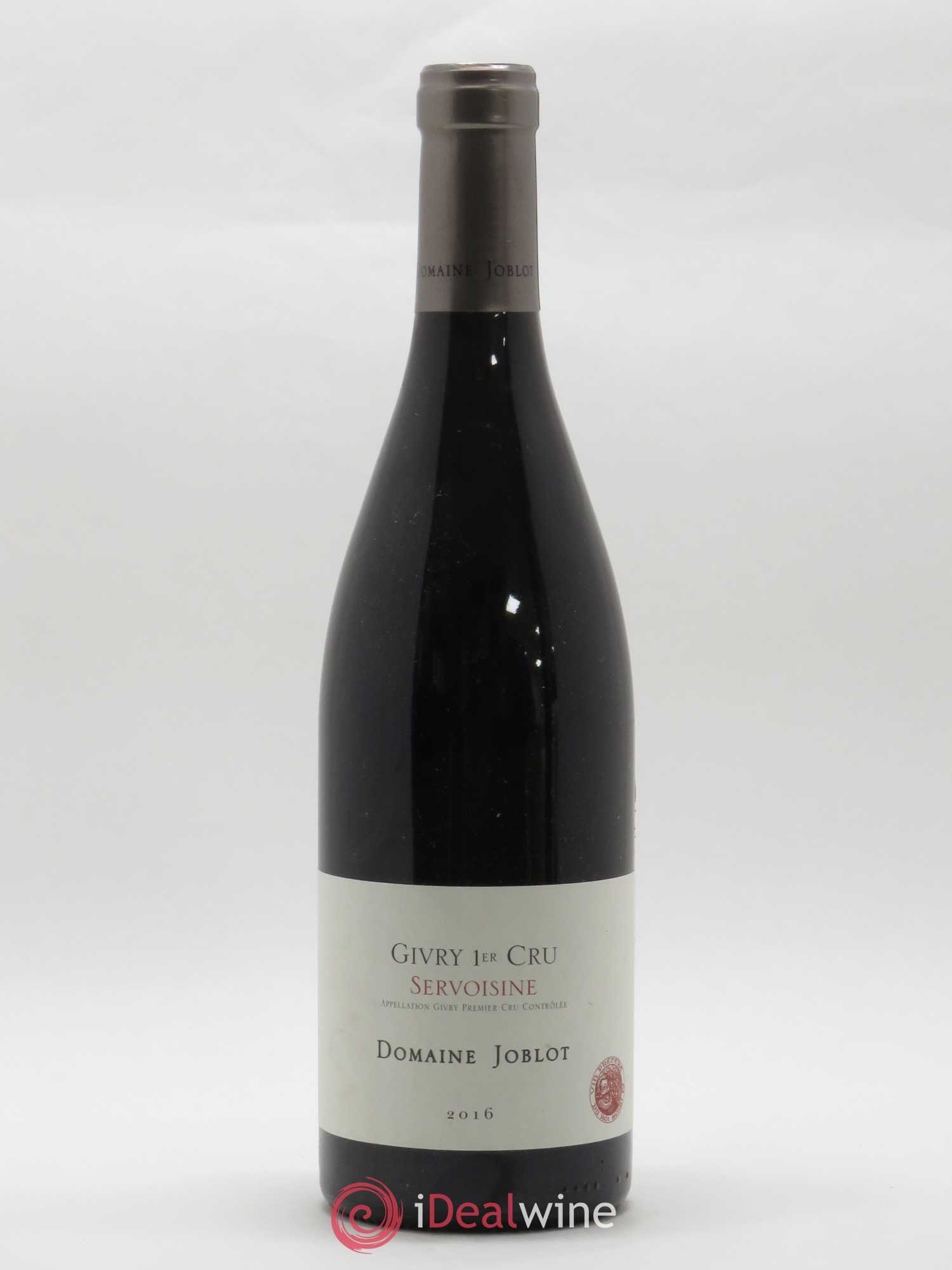 Givry 1er Cru Servoisine Joblot (Domaine) 2016 - Lot de 1 bouteille - 0