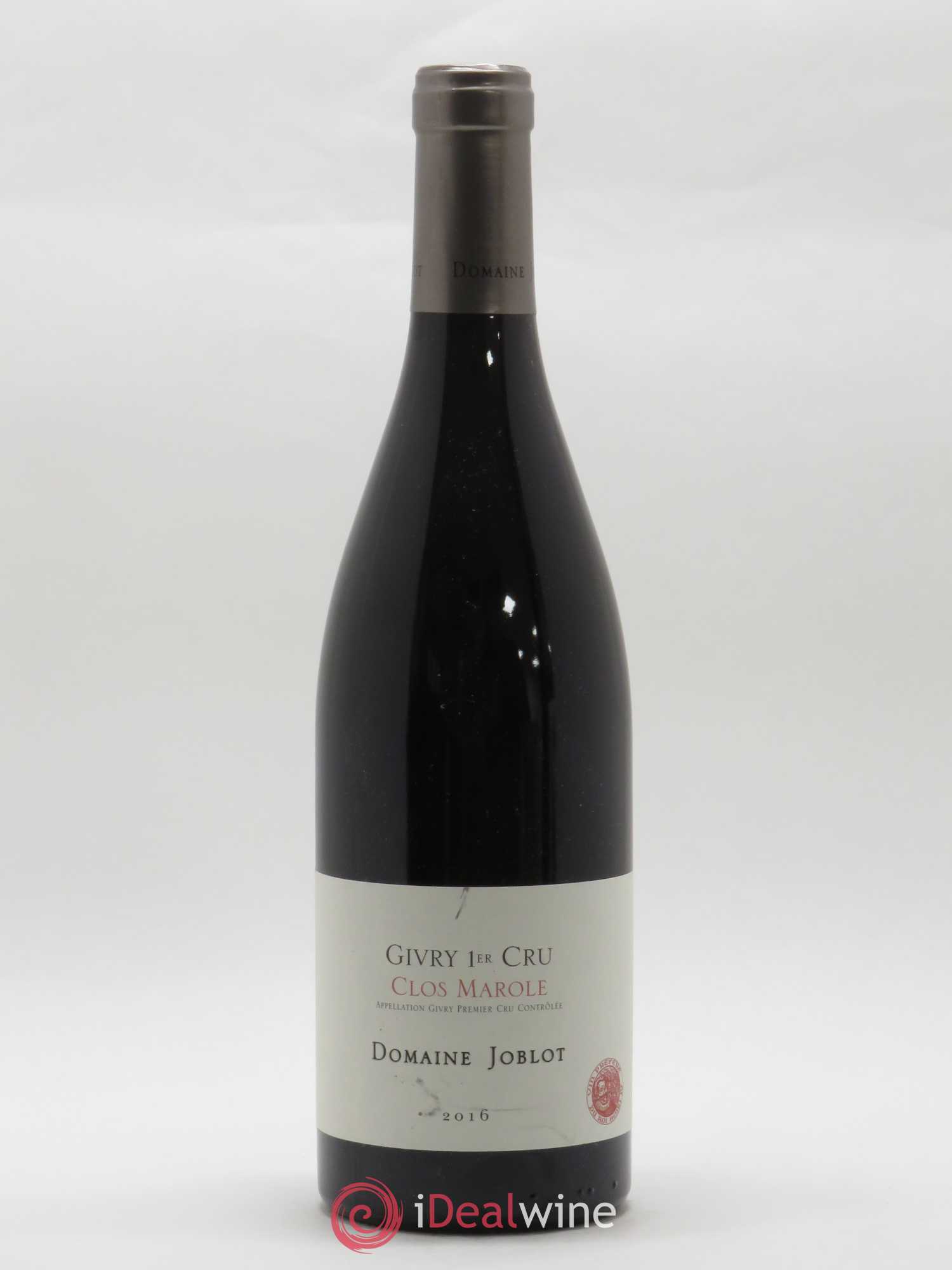 Givry 1er Cru Clos Marole Joblot (Domaine) 2016 - Lot de 1 bouteille - 0