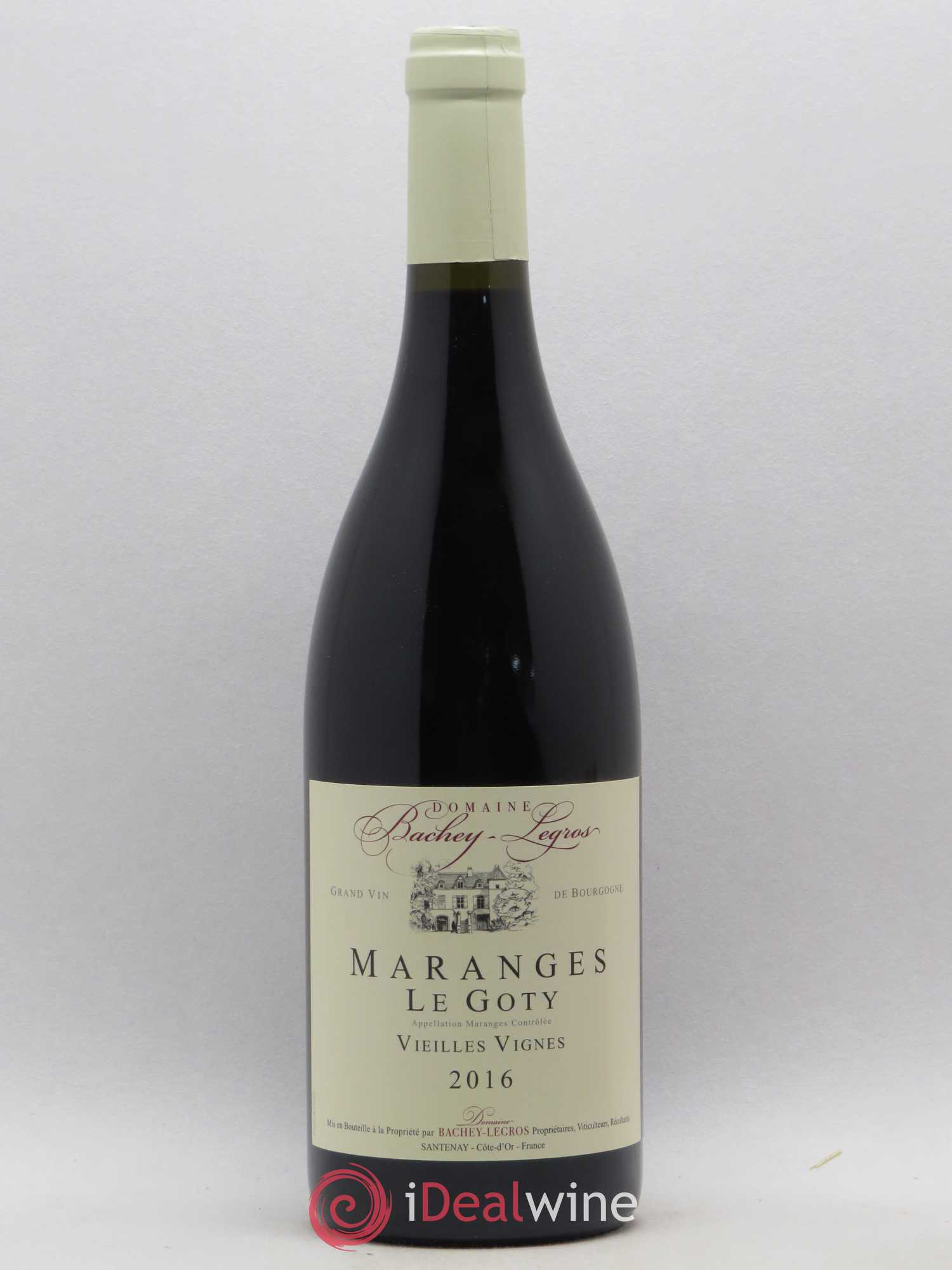 Maranges 1er Cru Le Goty Vieilles Vignes Bachey Legros (sans prix de réserve) 2016 - Lot de 1 bouteille - 0