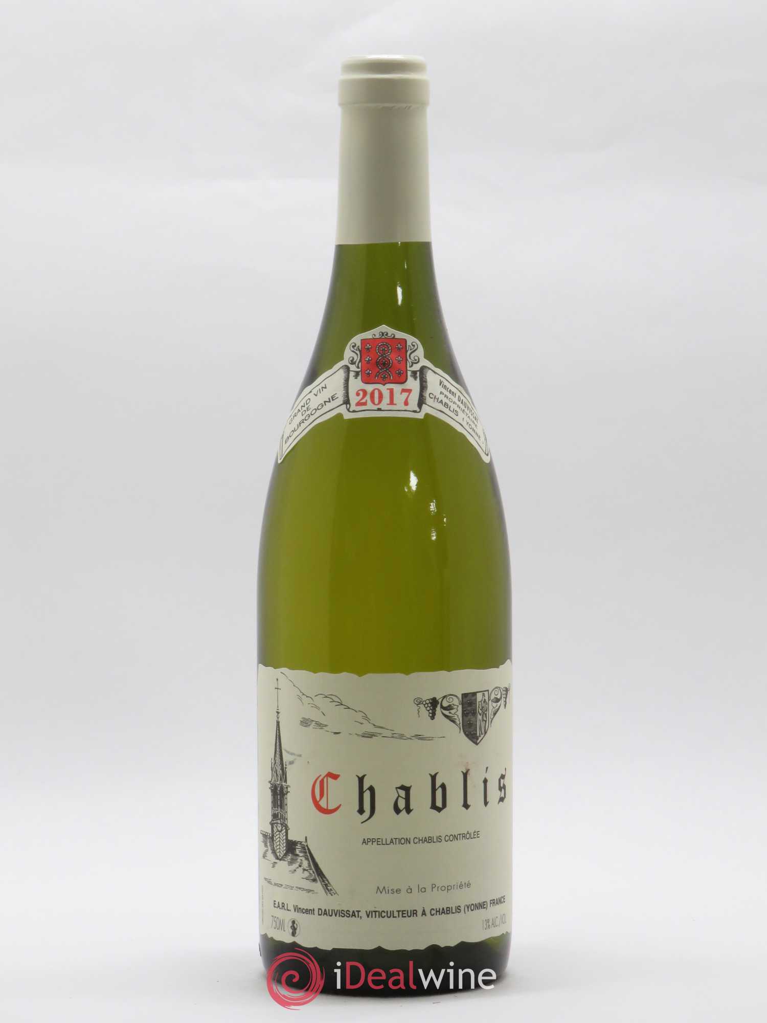 Chablis Vincent Dauvissat (Domaine) 2017 - Lot de 1 bouteille - 0