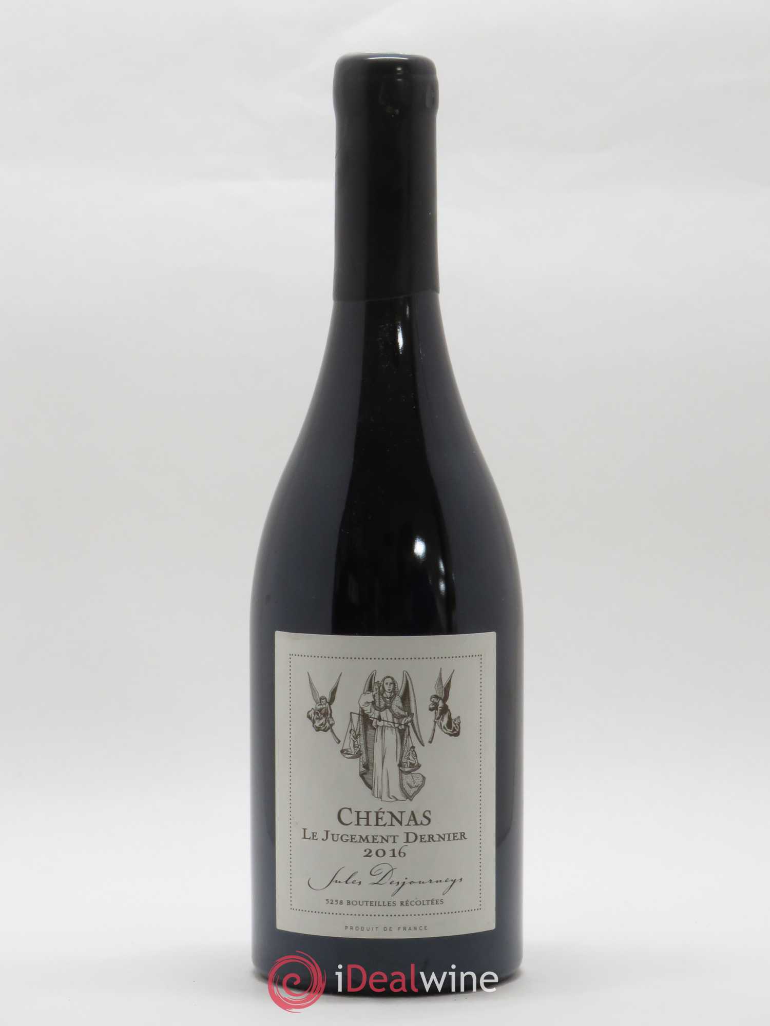 Chénas Le Jugement Dernier Jules Desjourneys 2016 - Lot de 1 bouteille - 0