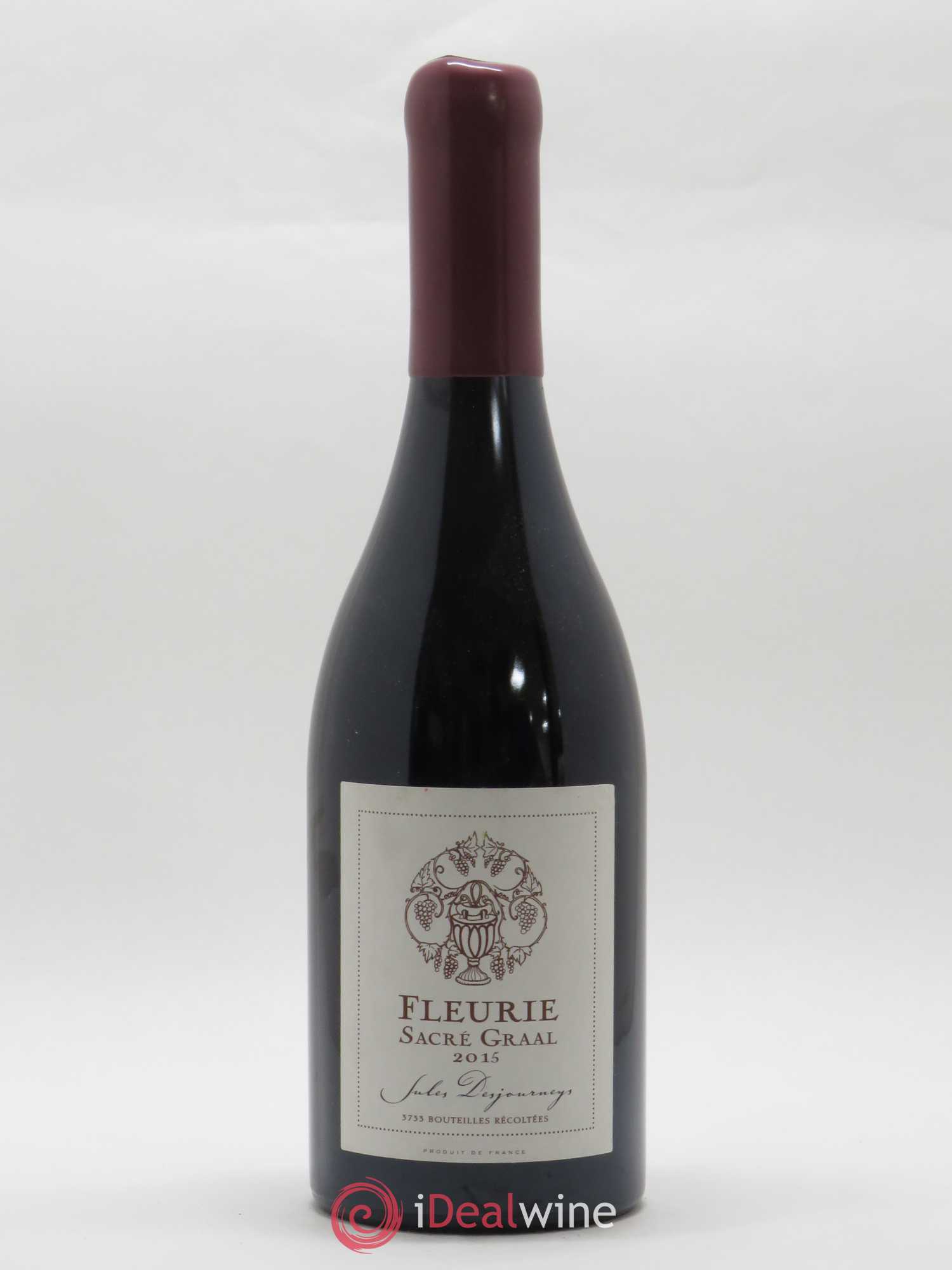 Fleurie Sacré Graal Jules Desjourneys 2015 - Posten von 1 Flasche - 0