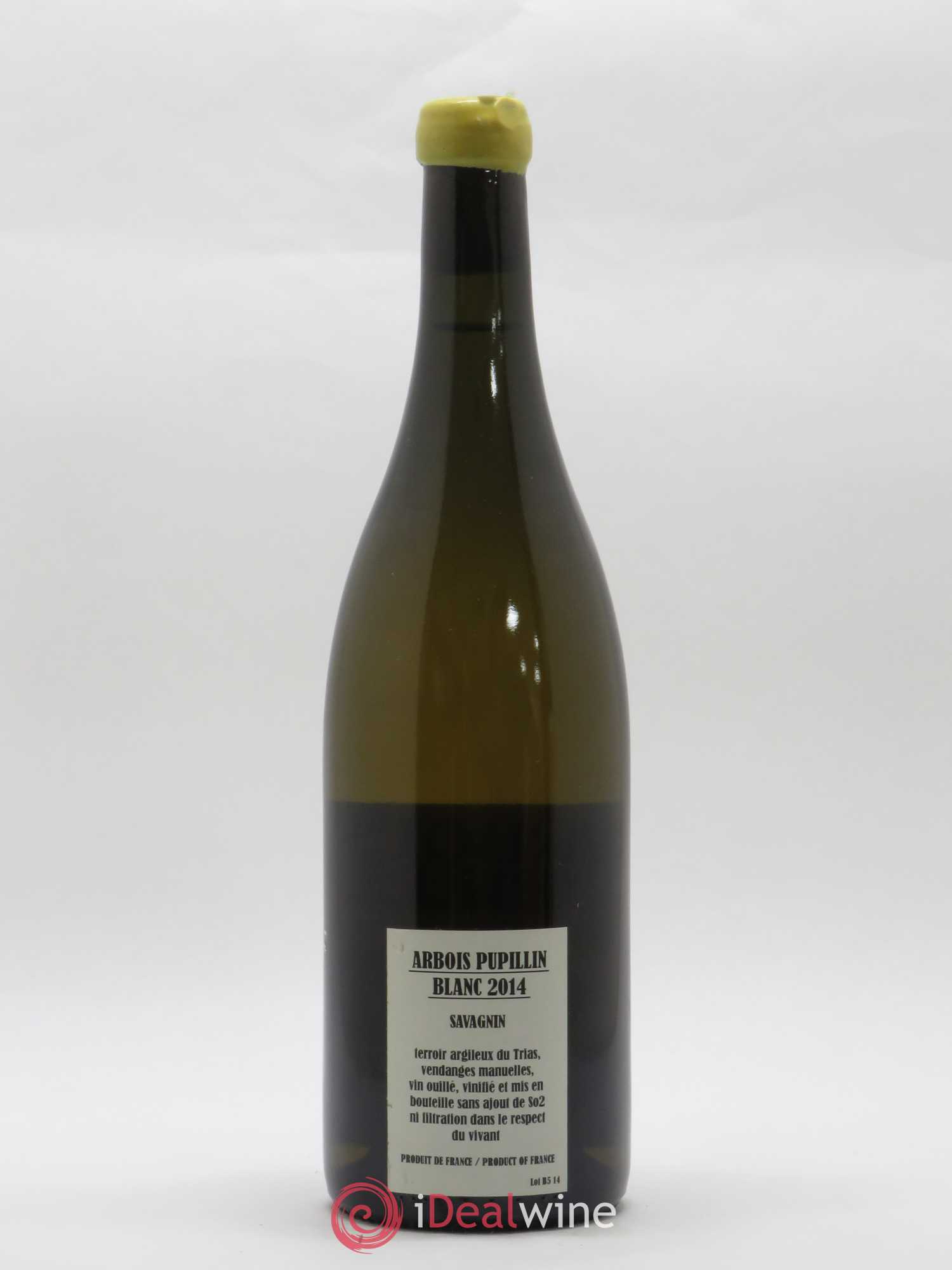 Arbois-Pupillin Savagnin Adeline Houillon & Renaud Bruyère 2014 - Lot de 1 bouteille - 1