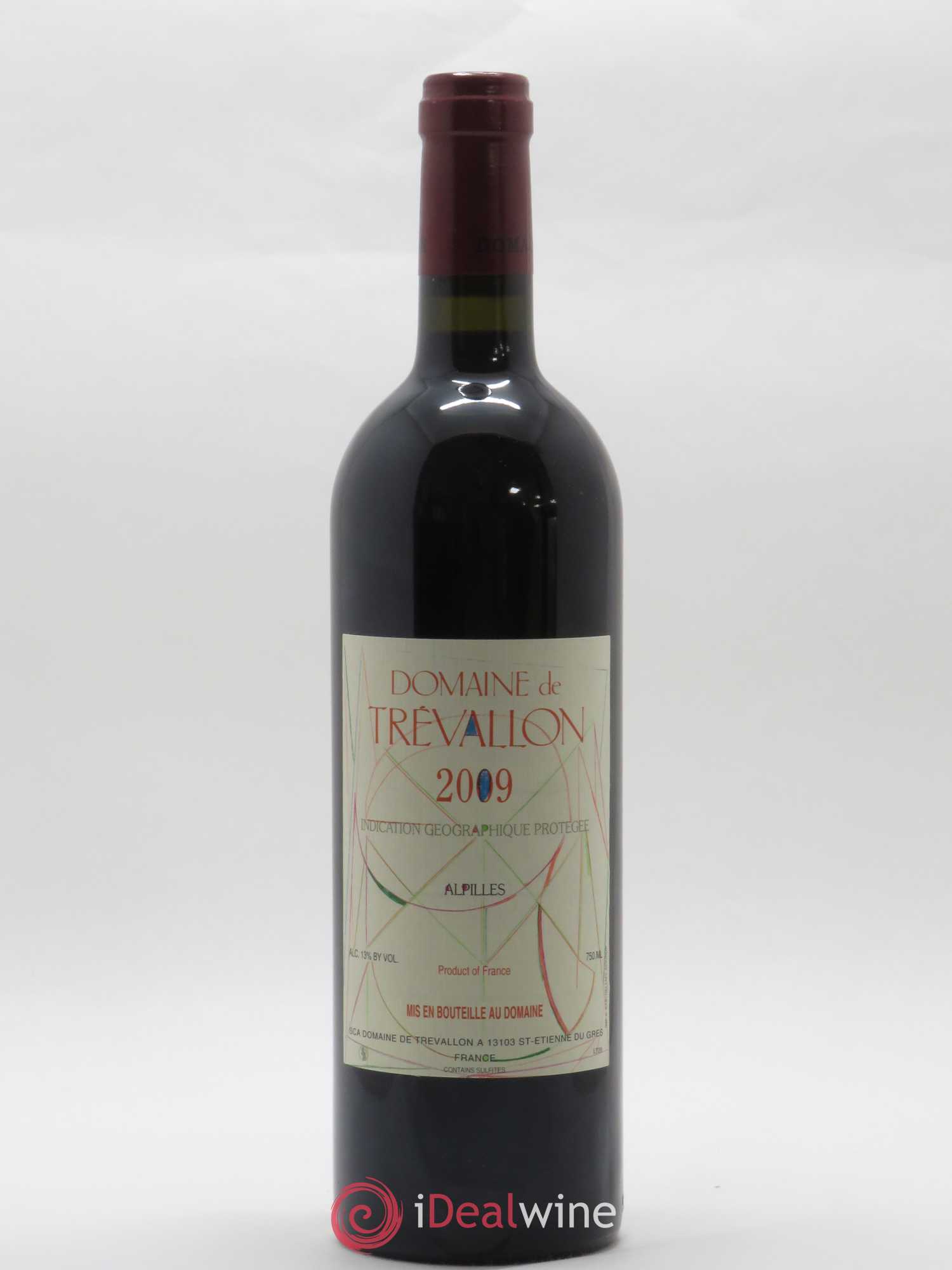 Alpilles Trévallon (Domaine de) Eloi Dürrbach 2009 - Lot de 1 bouteille - 0