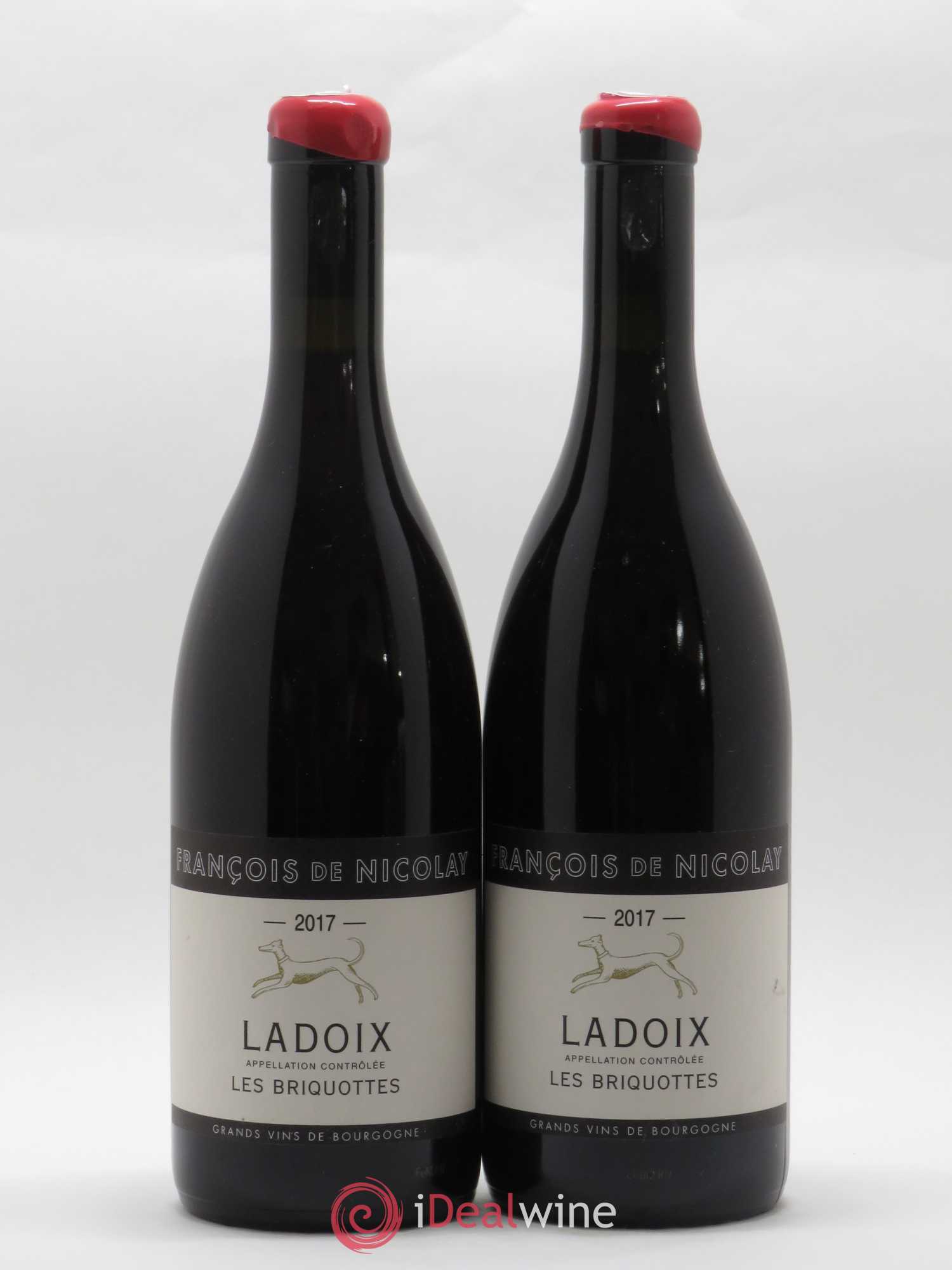 Ladoix Les Briquottes Francois de Nicolay 2017 - Posten von 2 Flaschen - 0