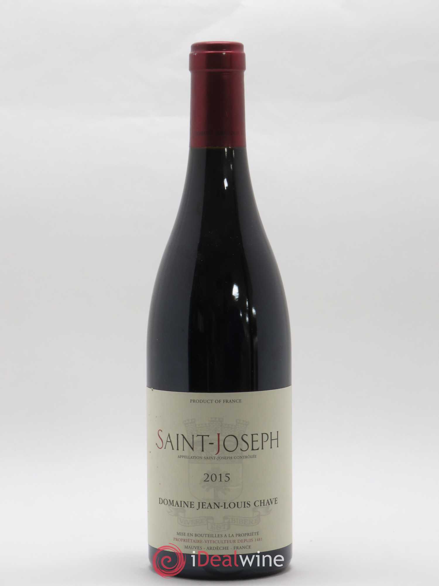 Saint-Joseph Jean-Louis Chave 2015 - Lot de 1 bouteille - 0