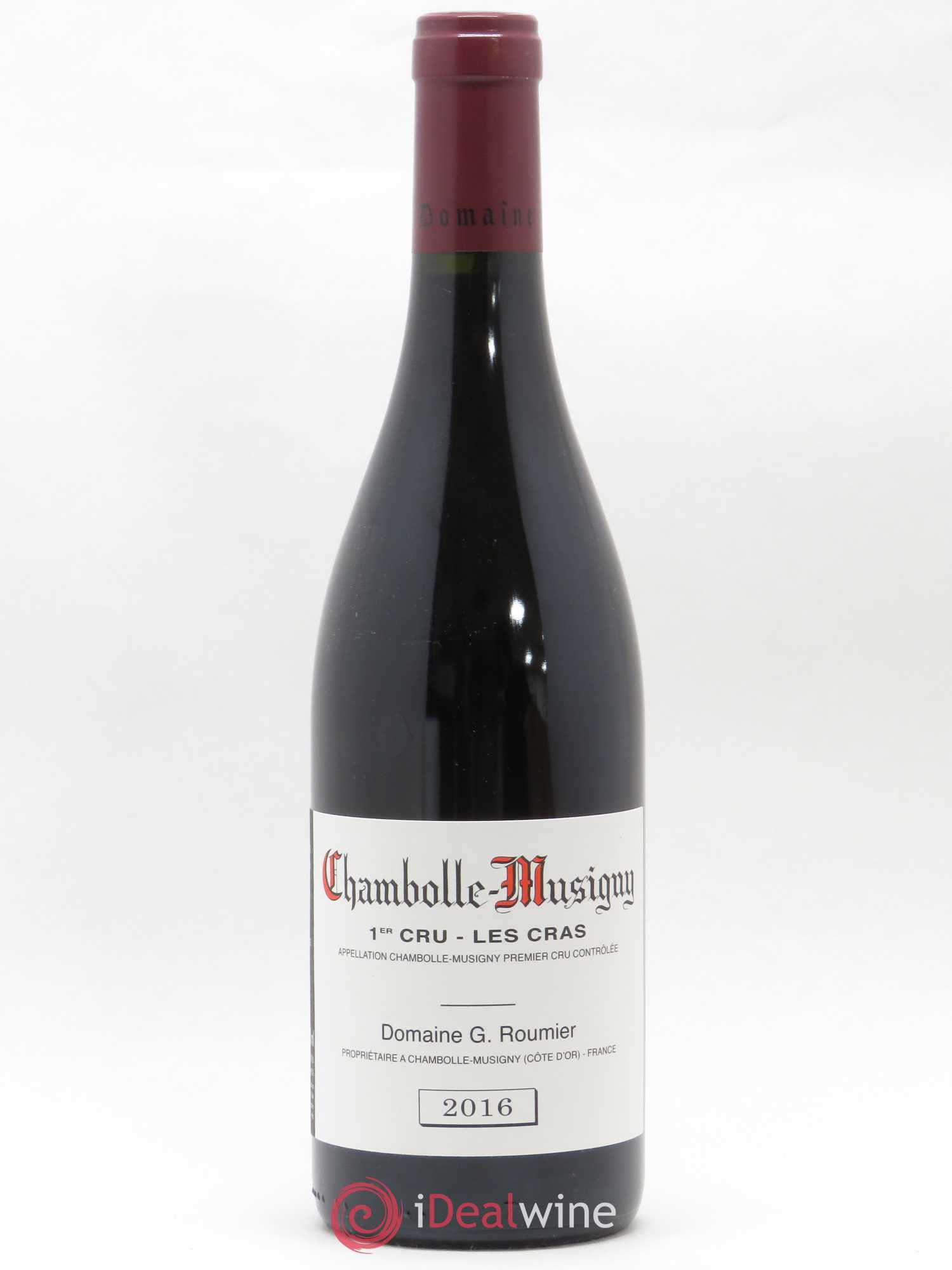 Chambolle-Musigny 1er Cru Les Cras Georges Roumier (Domaine) (sans prix de réserve) 2016 - Lot de 1 bouteille - 0