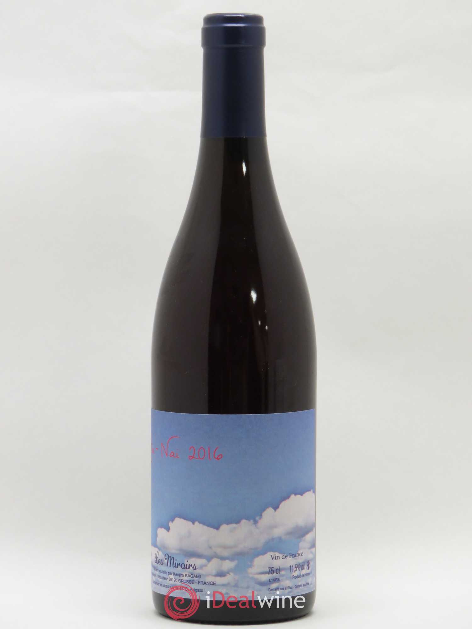 Vin de France Ja Nai Les Saugettes Kenjiro Kagami - Domaine des Miroirs 2016 - Lot de 1 bouteille - 0