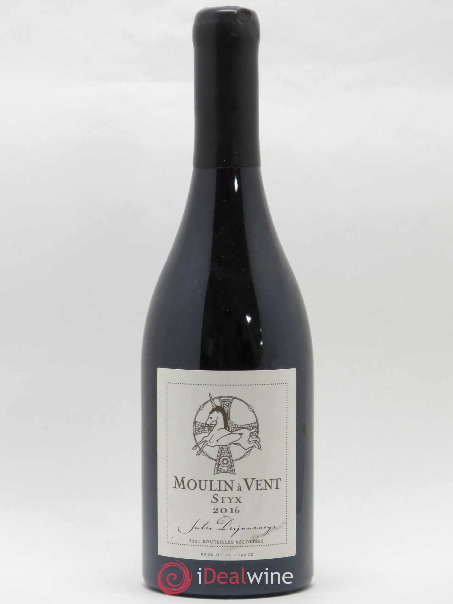 Moulin-à-Vent Jules Desjourneys Styx 2016 - Lot de 1 bouteille - 0