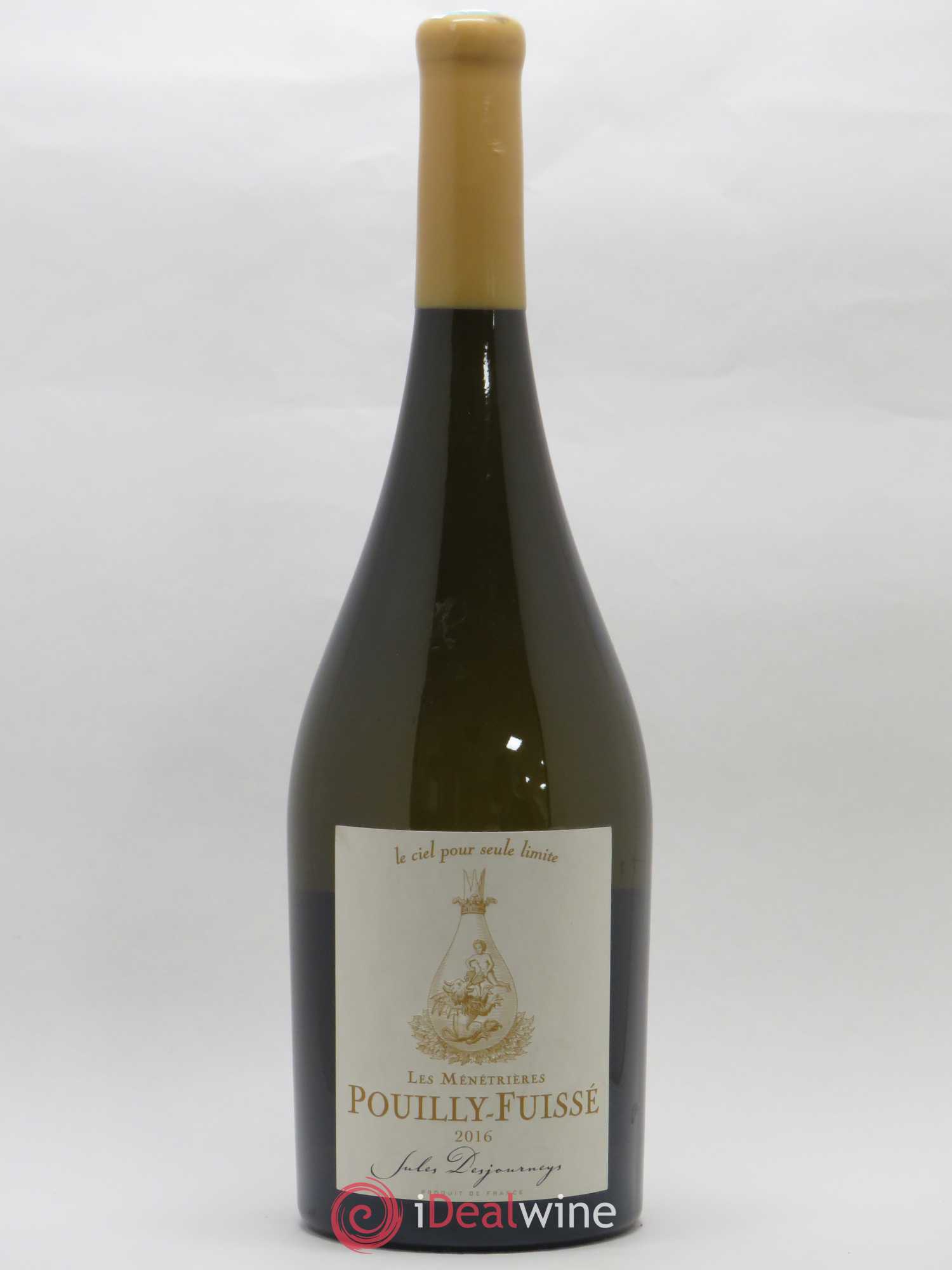 Pouilly-Fuissé Jules Desjourneys Les Menetrieres 2016 - Posten von 1 Magnum - 0