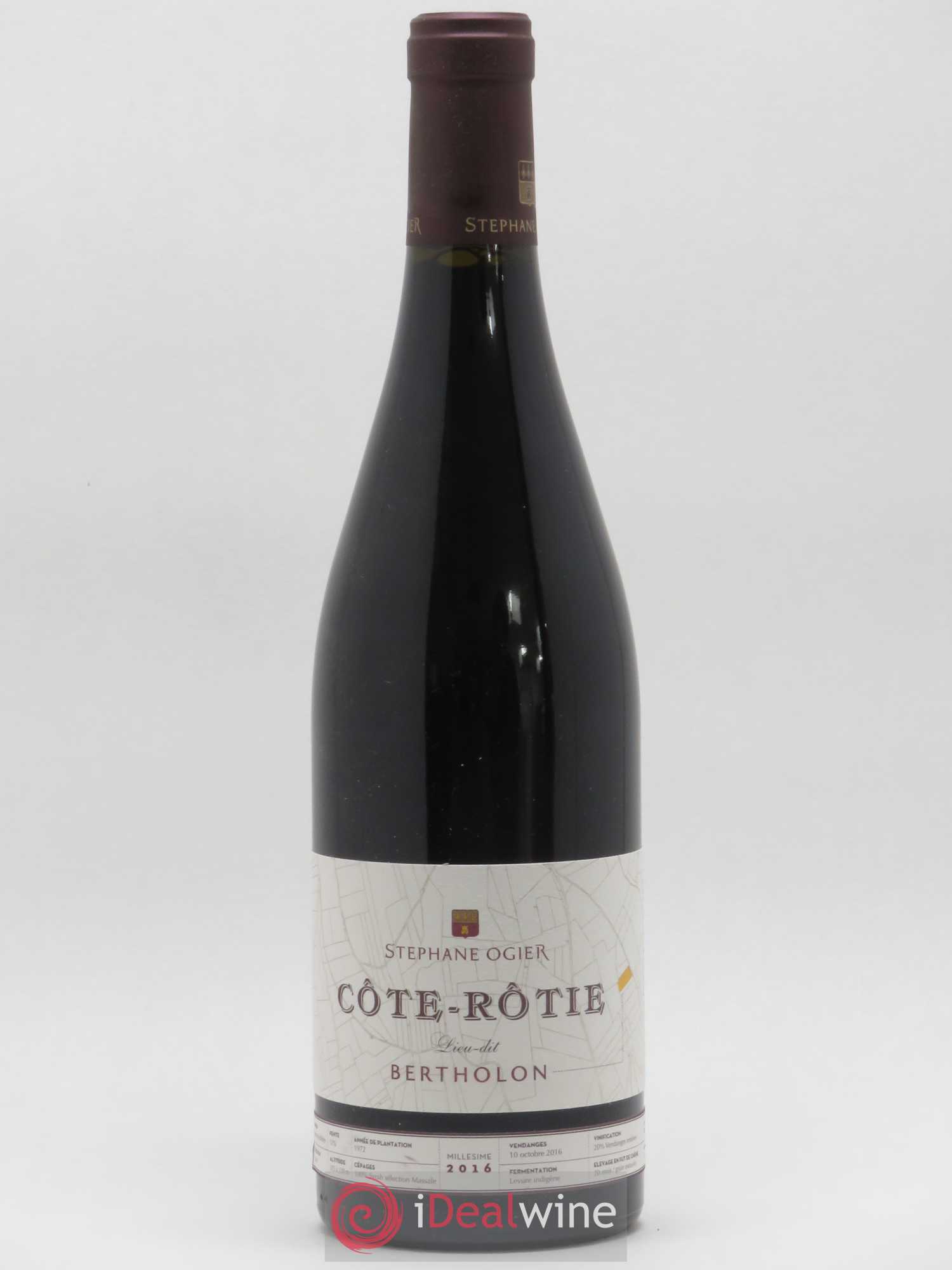 Côte-Rôtie Bertholon Stephane Ogier 2016 - Posten von 1 Flasche - 0