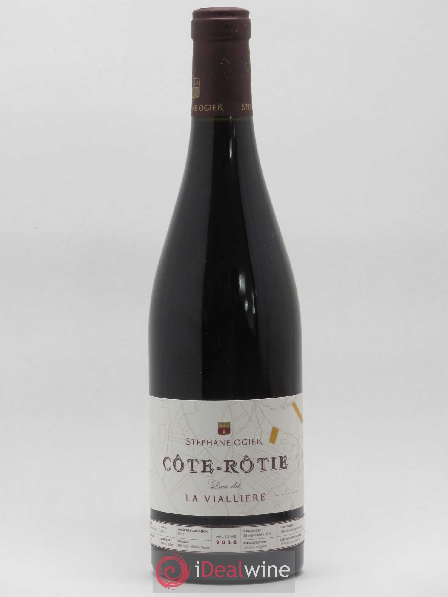 Côte-Rôtie Viallière Stéphane Ogier (sans prix de réserve) 2016 - Lot de 1 bouteille - 0