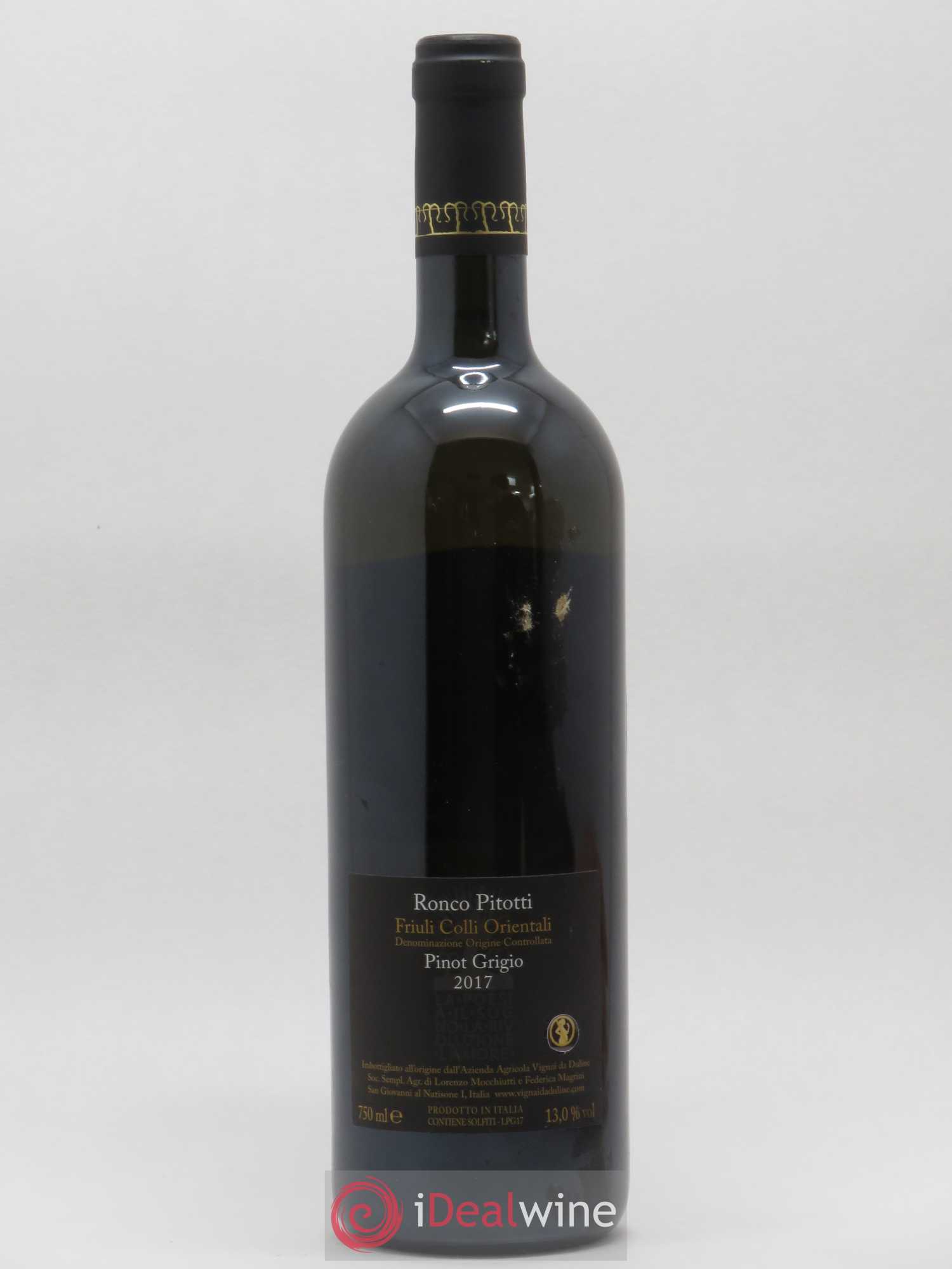 Italie Friuli colli orientali Pinot Grigio Vignai Da Duline 2017 - Posten von 1 Flasche - 1