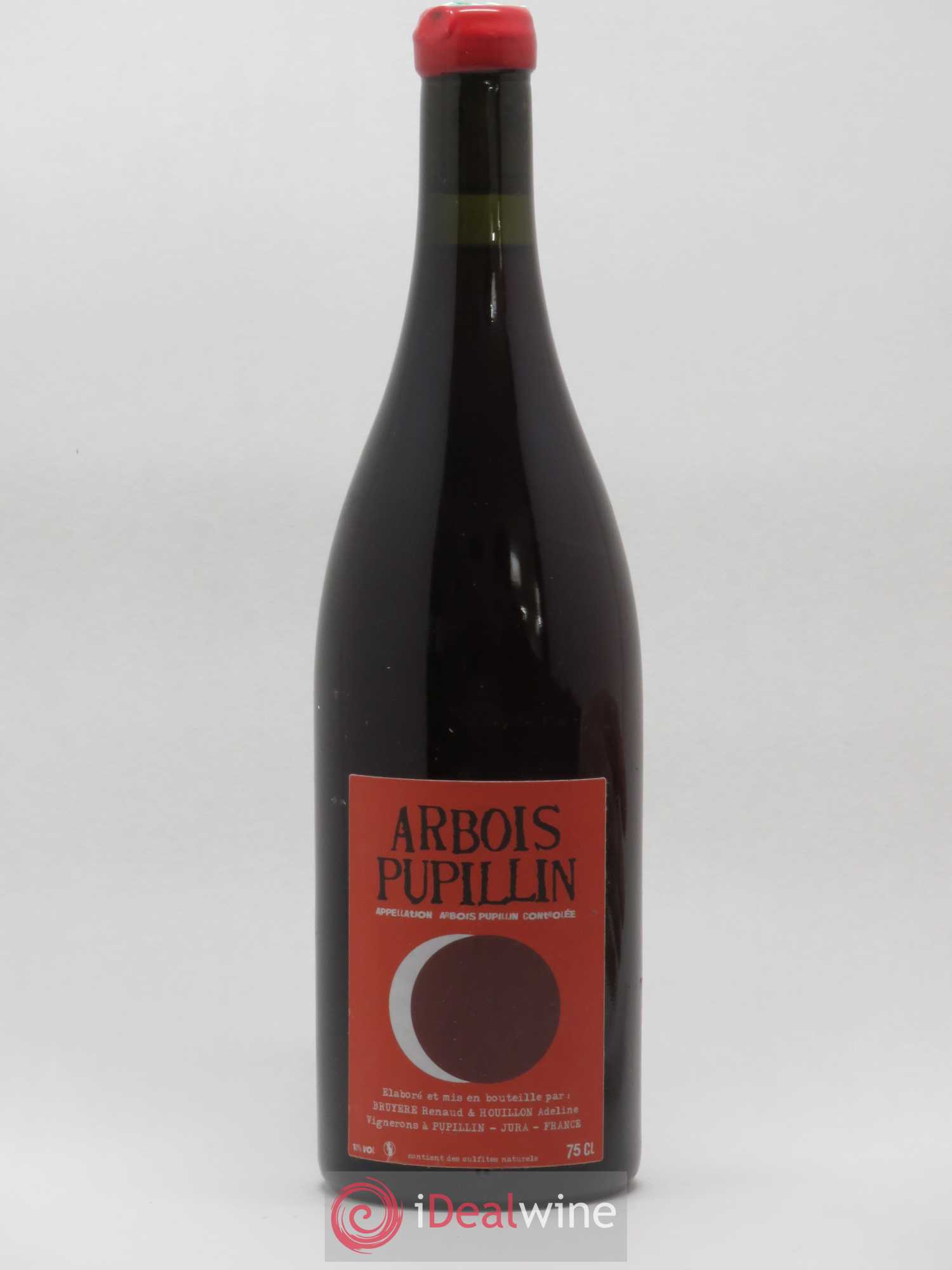 Arbois Ploussard Adeline Houillon & Renaud Bruyère Pupillin 2017 - Lot de 1 bouteille - 0