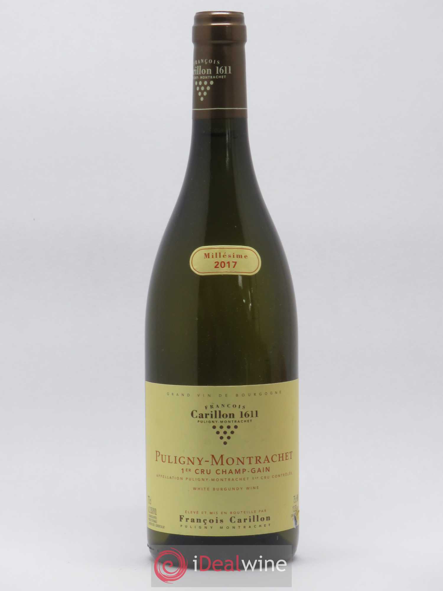 Puligny-Montrachet 1er Cru Champ-Gain François Carillon 2017 - Lot de 1 bouteille - 0