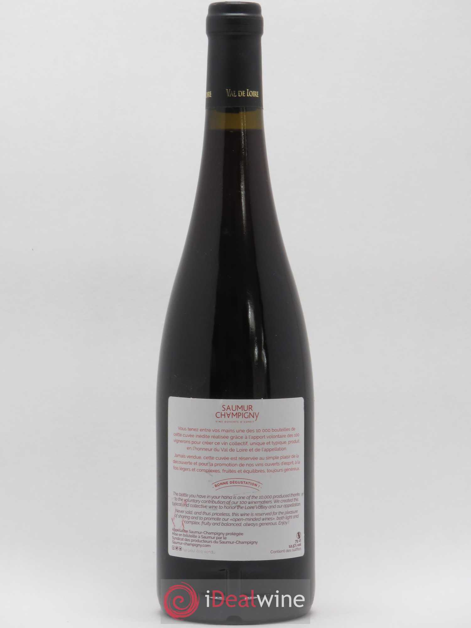 Saumur-Champigny Cuvee Des 100 Les Producteurs de Saumur Champigny (sans prix de réserve) 2015 - Posten von 1 Flasche - 1