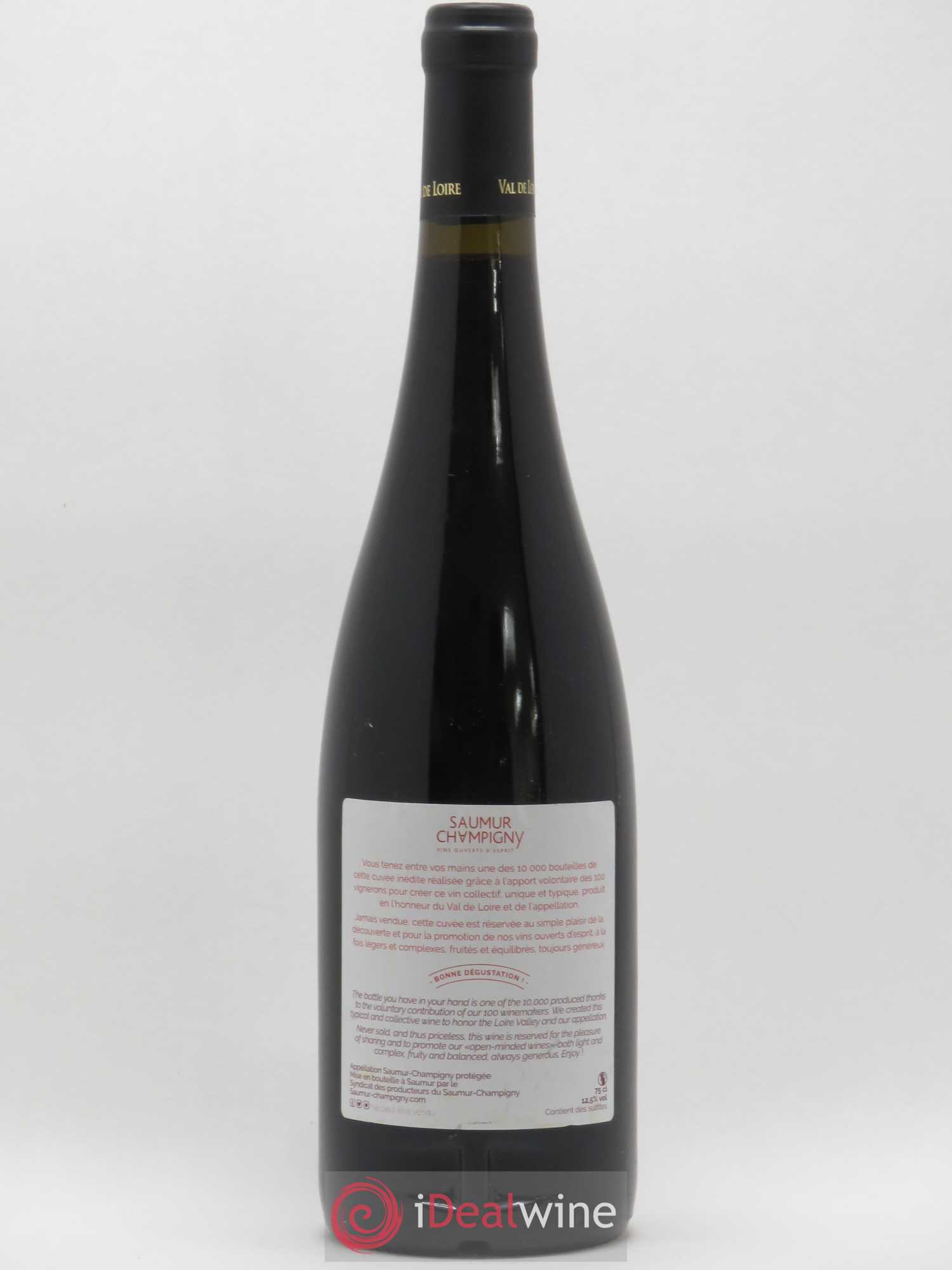 Saumur-Champigny Cuvee Des 100 Les Producteurs de Saumur Champigny (sans prix de réserve) 2018 - Posten von 1 Flasche - 1
