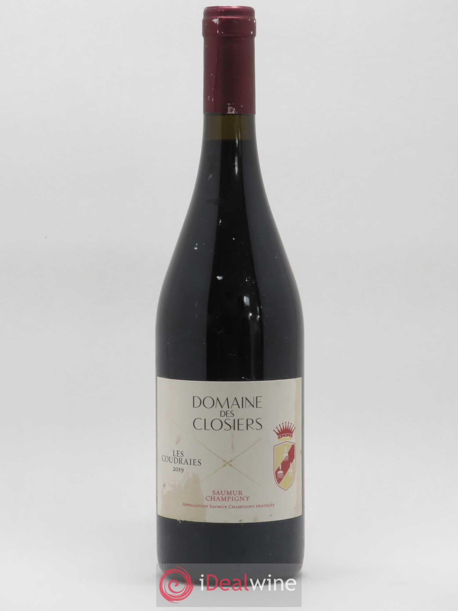 Saumur-Champigny Les Coudraies Domaine Des Closiers 2019 - Posten von 1 Flasche - 0