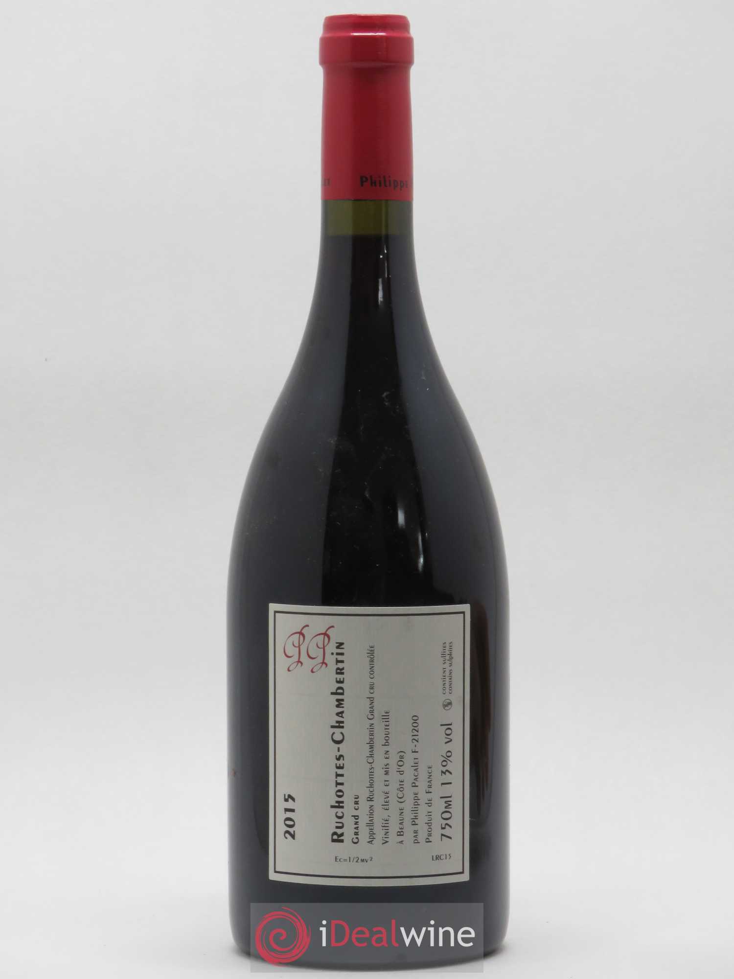 Ruchottes-Chambertin Grand Cru Philippe Pacalet 2015 - Lot de 1 bouteille - 1