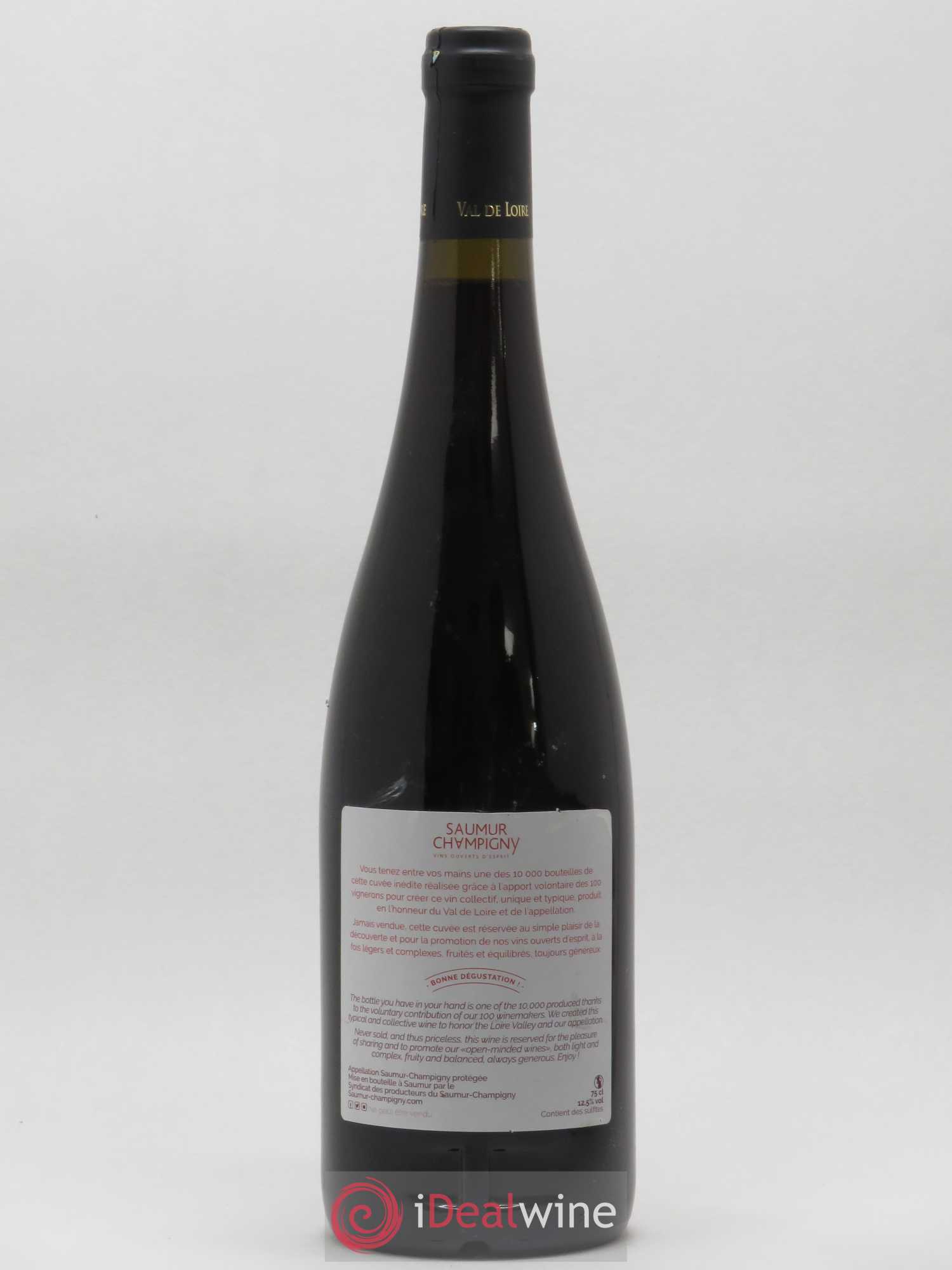 Saumur-Champigny Cuvee Des 100 Les Producteurs de Saumur Champigny (sans prix de réserve) 2015 - Posten von 1 Flasche - 1