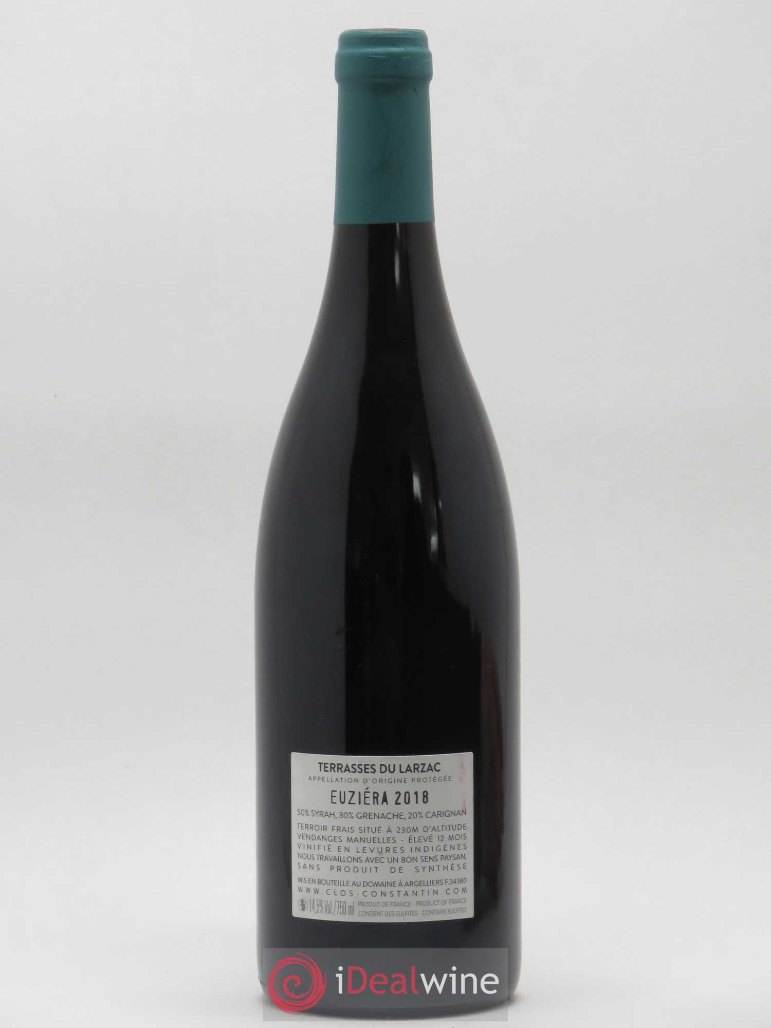 Coteaux du Languedoc Terrasses Du Larzac Euziéra Clos Constantin 2018 - Posten von 1 Flasche - 1
