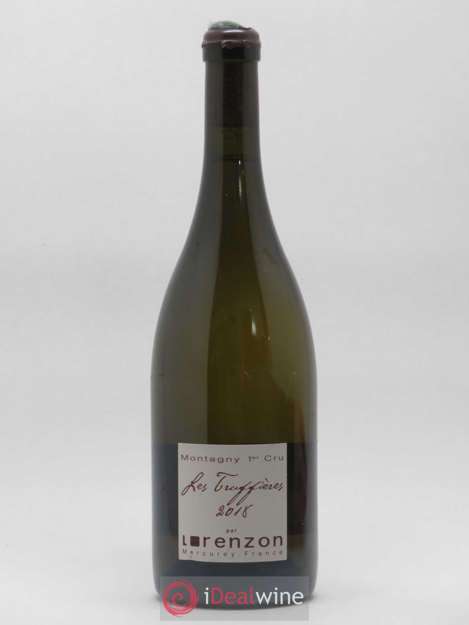 Montagny 1er Cru Les Truffieres Domaine Bruno Lorenzon 2018 - Posten von 1 Flasche - 0