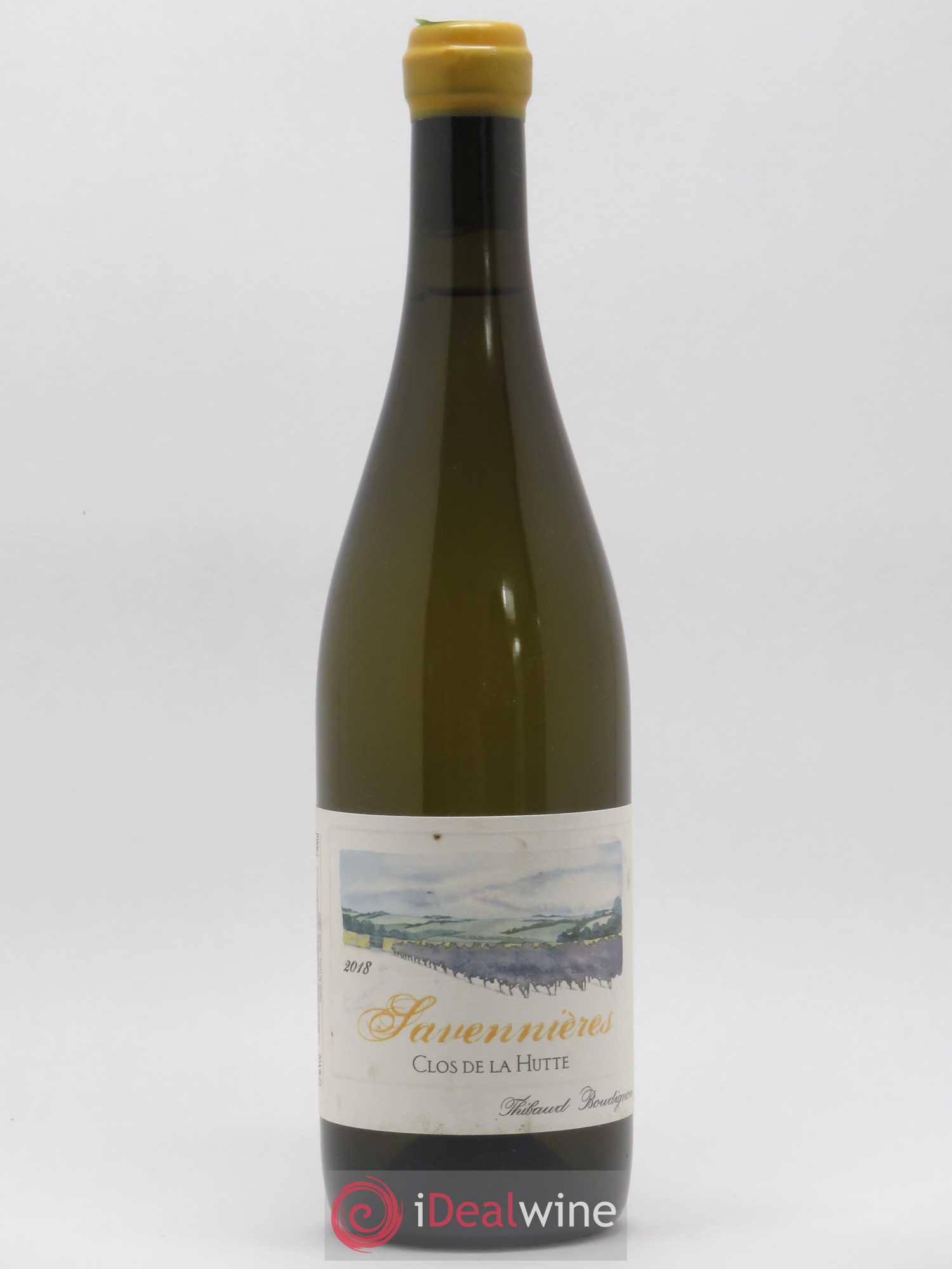 Savennières Clos de la Hutte Thibaud Boudignon 2018 - Lot de 1 bouteille - 0