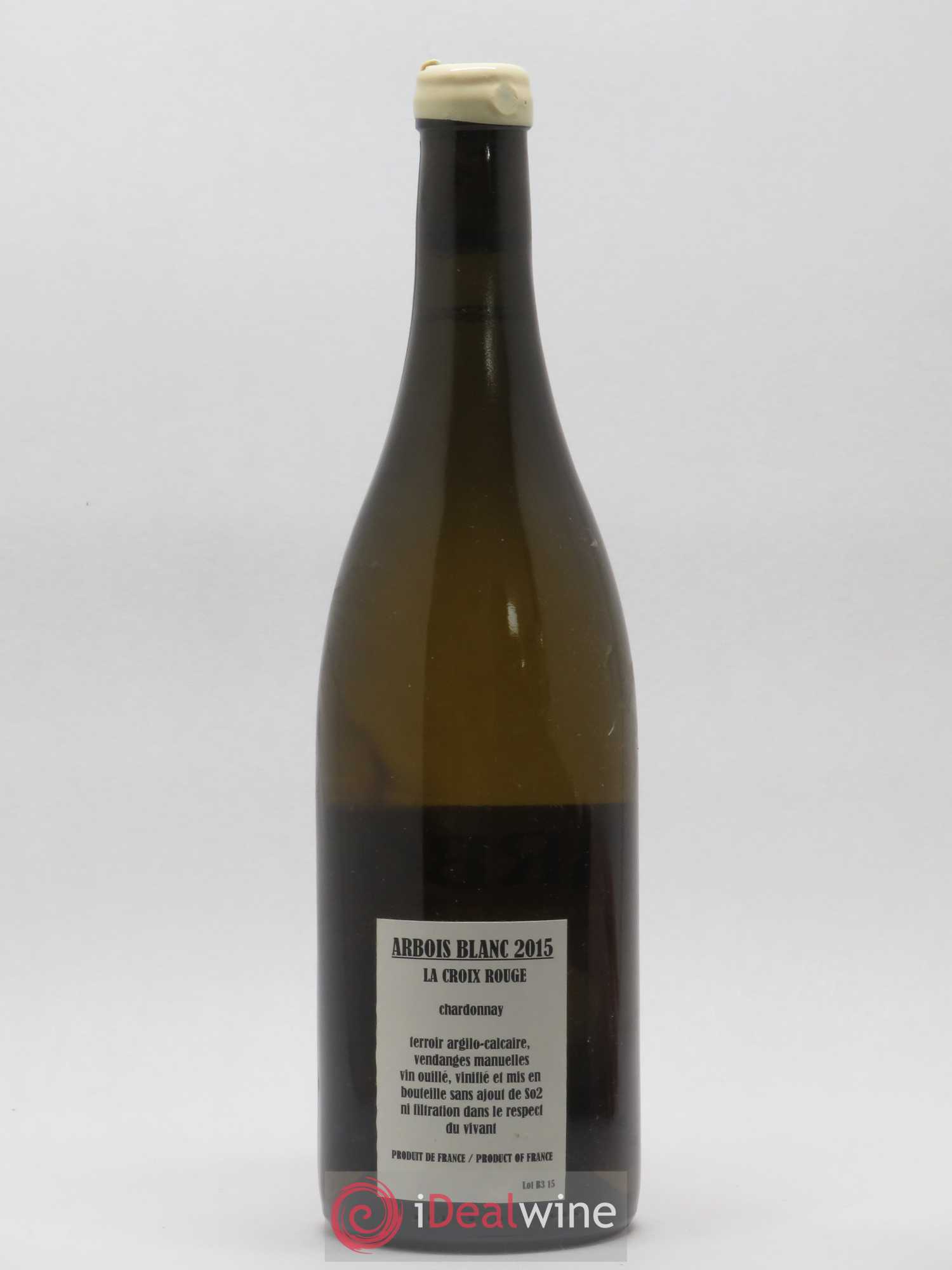 Arbois Chardonnay La Croix Rouge Adeline Houillon & Renaud Bruyère 2015 - Posten von 1 Flasche - 1