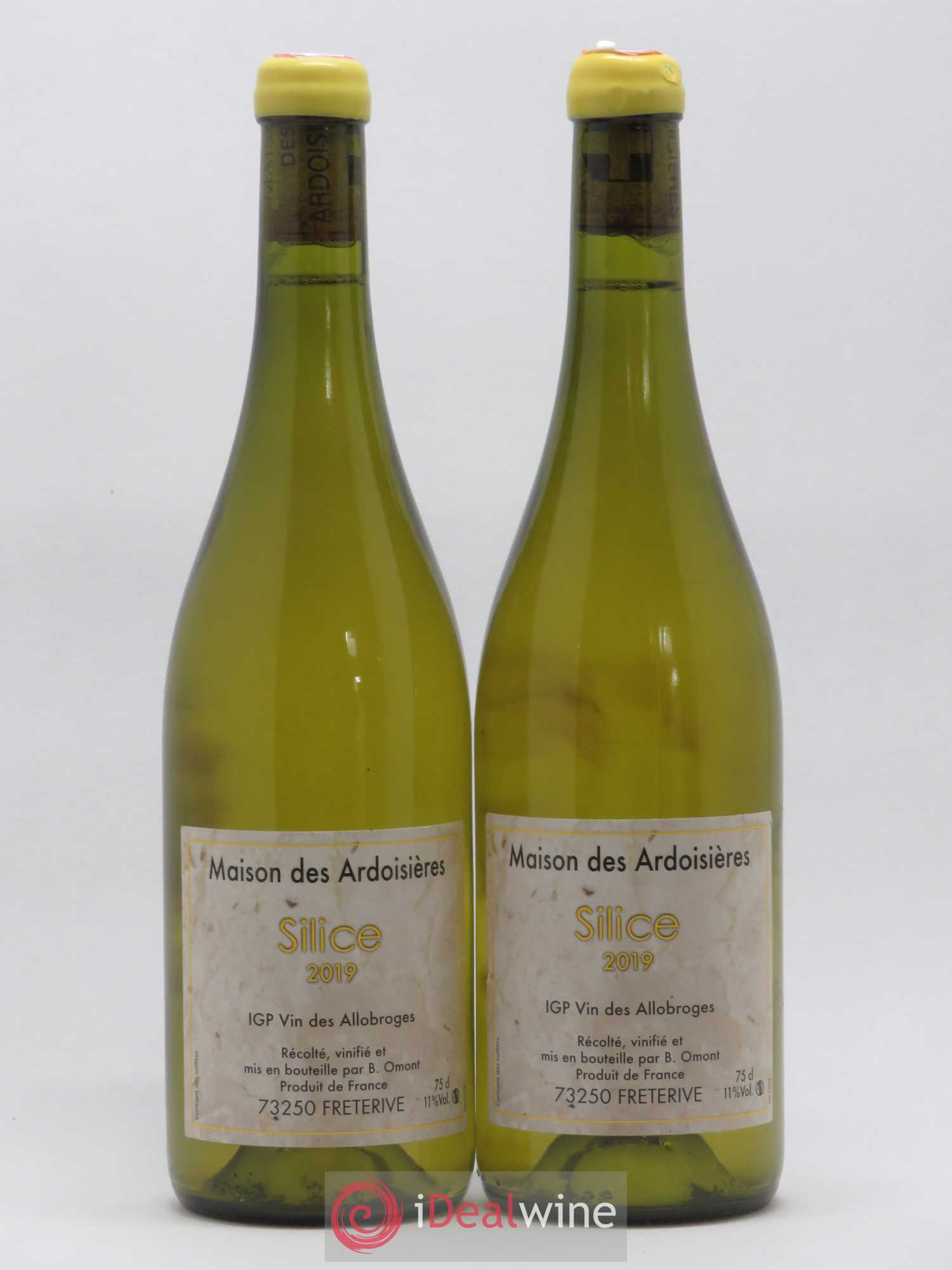 Vin des Allobroges Silice Ardoisières (Domaine des) 2019 - Posten von 2 Flaschen - 0