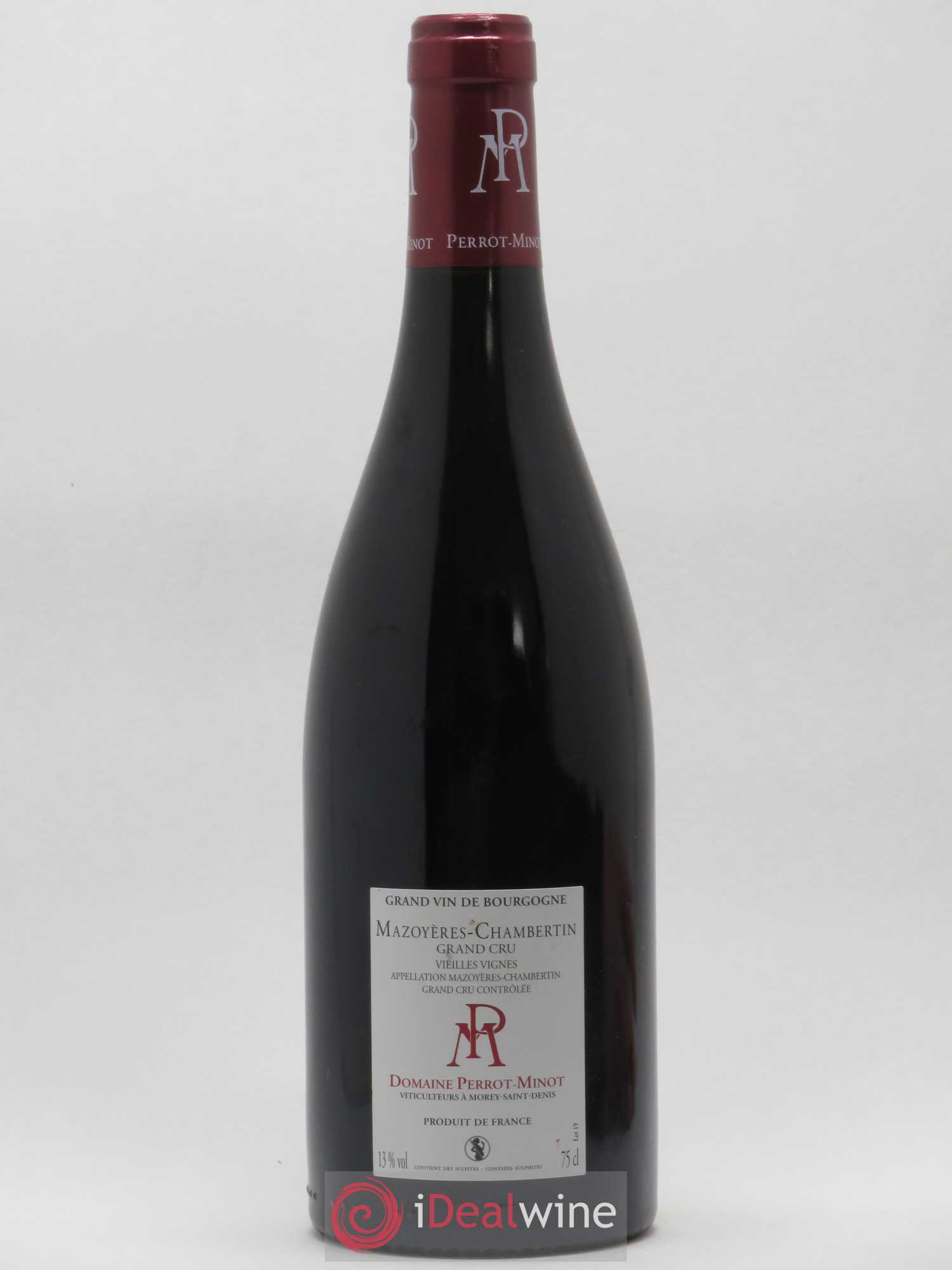 Mazoyères-Chambertin Grand Cru Vieilles Vignes Perrot-Minot 2017 - Posten von 1 Flasche - 1