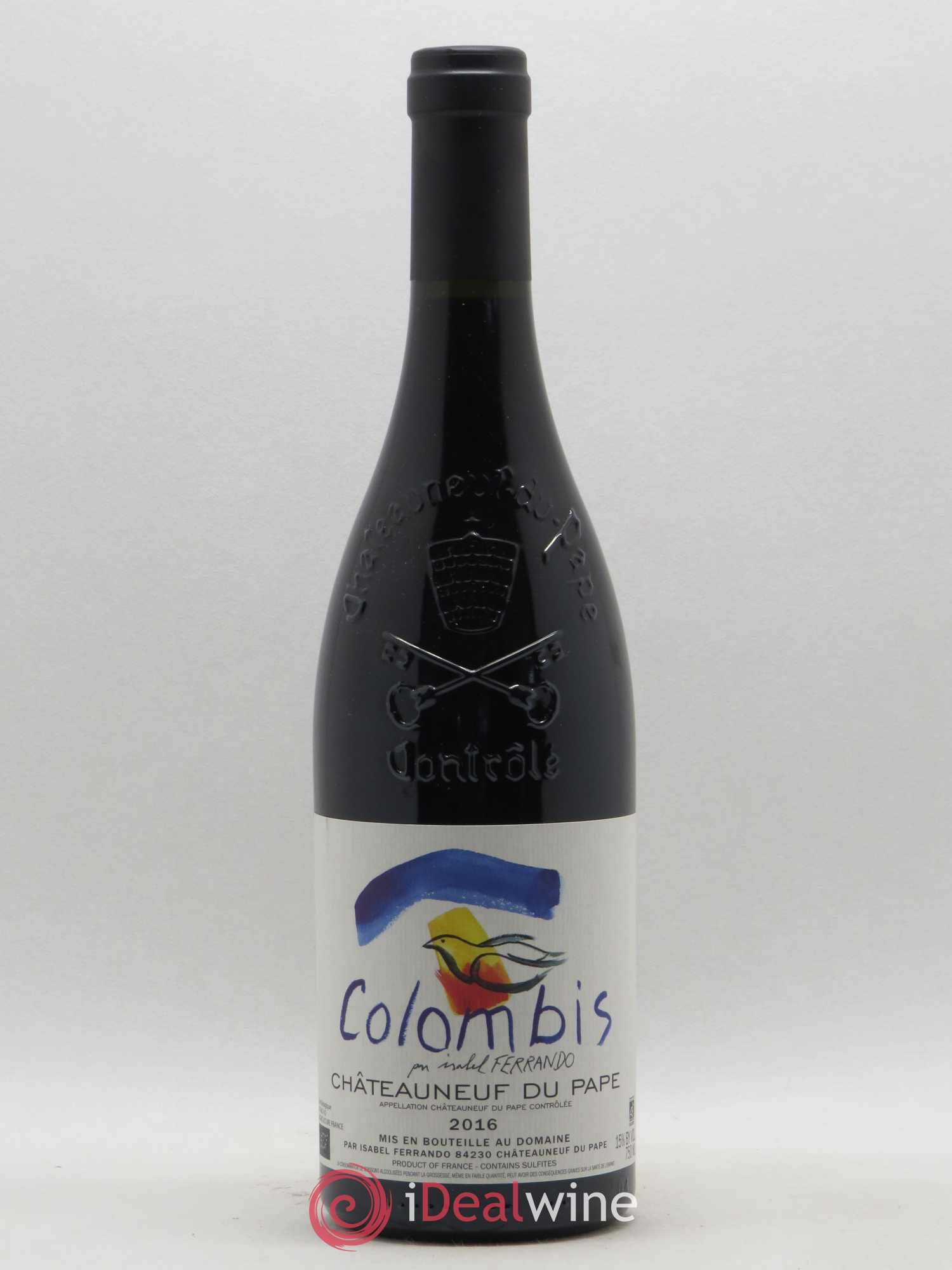 Châteauneuf-du-Pape Colombis Domaine Saint-Préfert 2016 - Lot de 1 bouteille - 0
