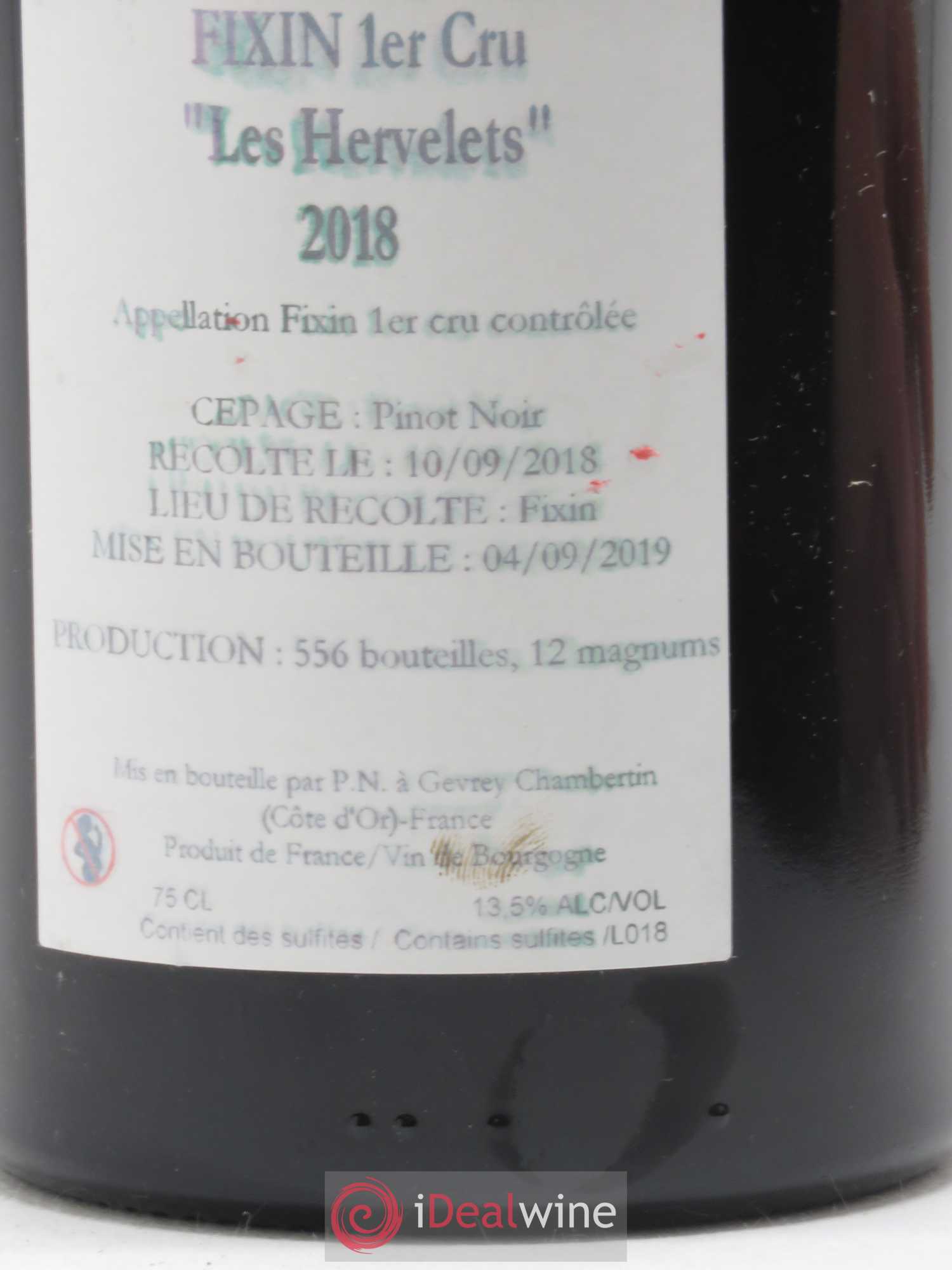 Fixin 1er Cru 2018 - Posten von 1 Flasche - 2