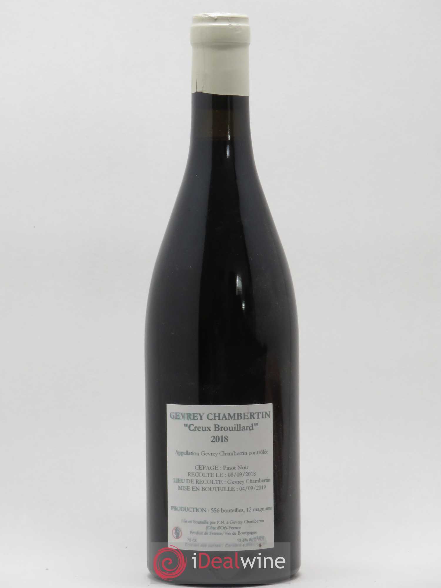 Gevrey-Chambertin Creux Brouillard Jeremy Recchione 2018 - Posten von 1 Flasche - 1