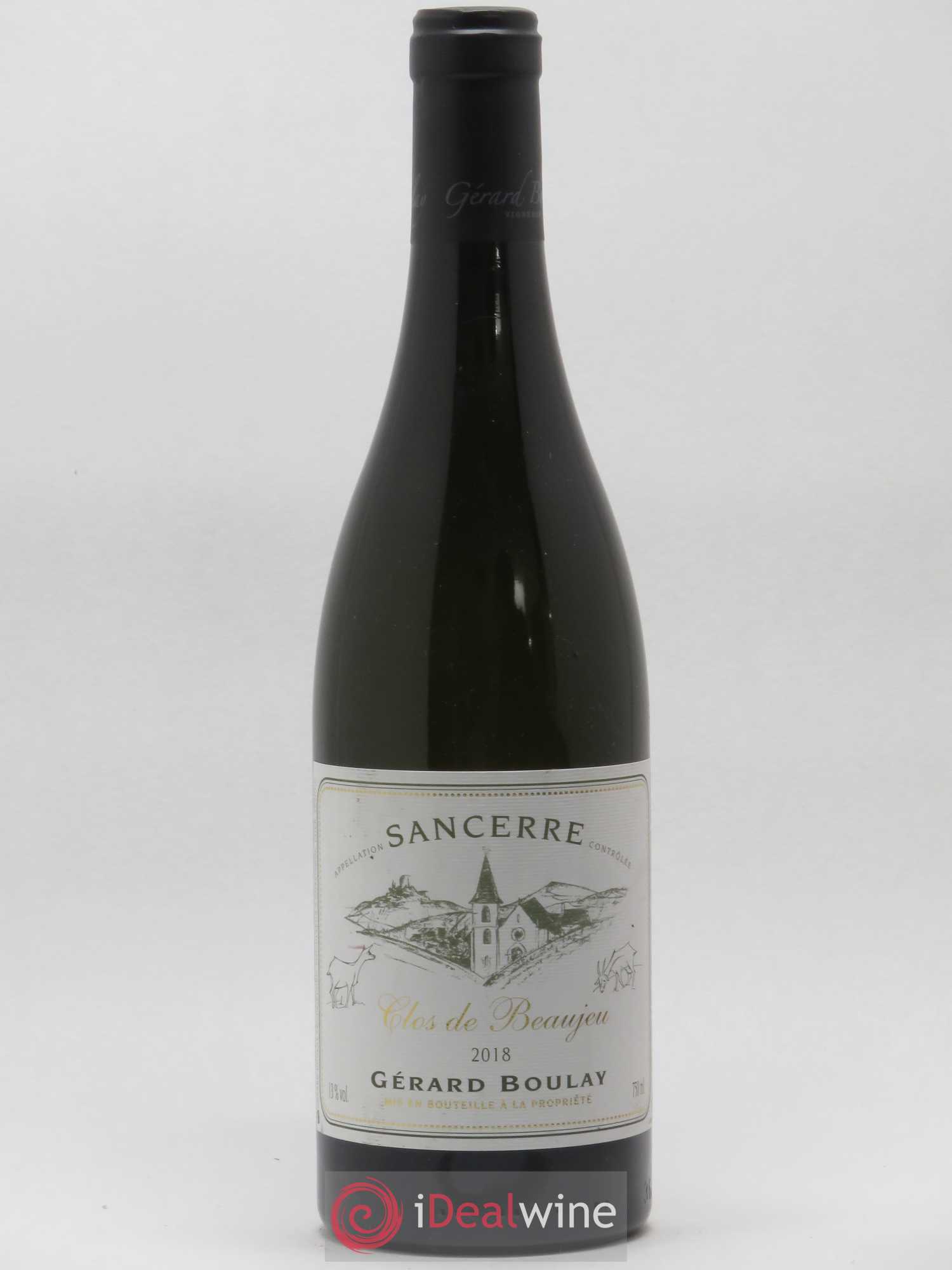 Sancerre Clos de Beaujeu Gérard Boulay 2018 - Lot de 1 bouteille - 0
