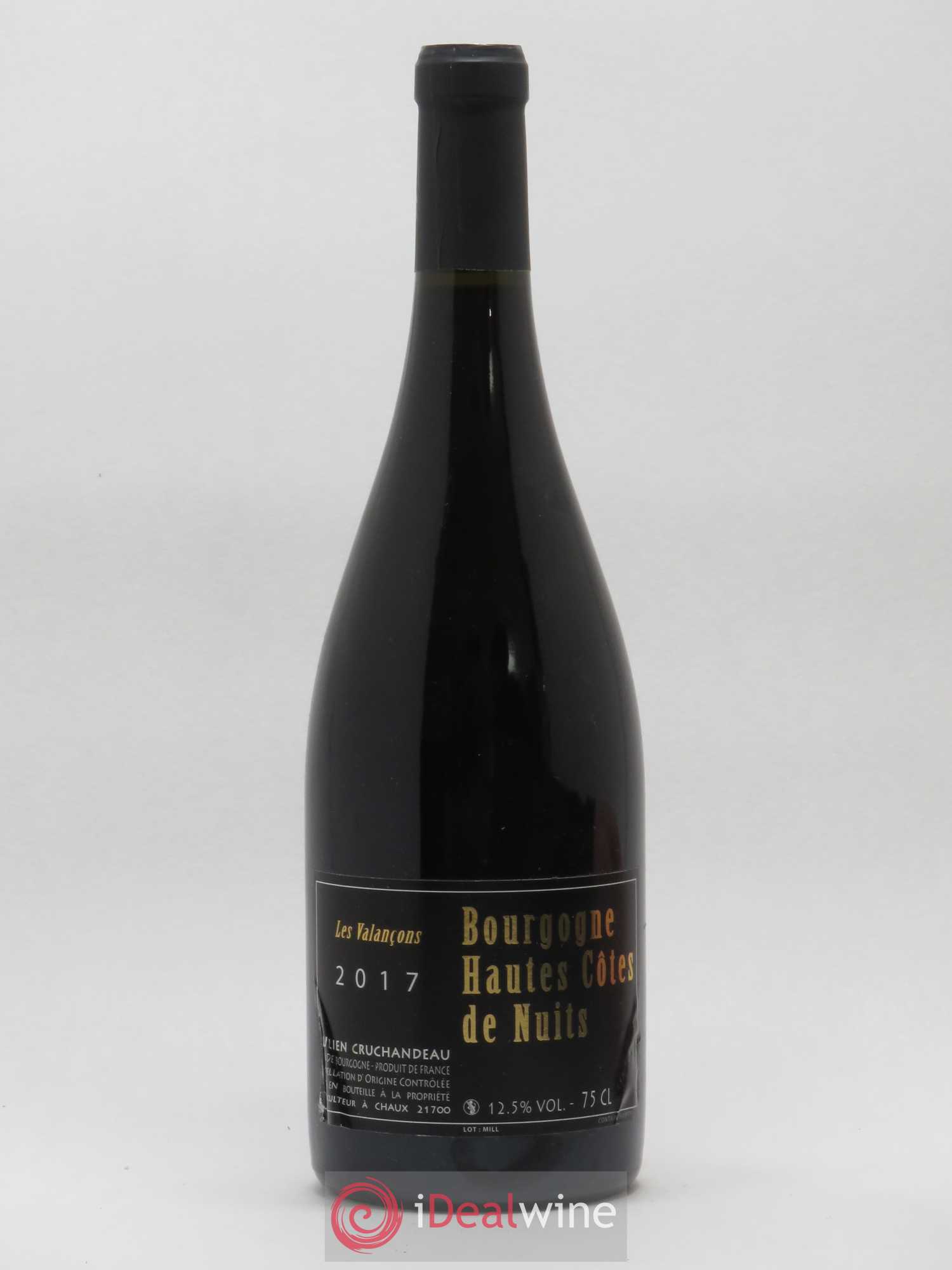Hautes-Côtes de Nuits Les Valancons Julien Cruchandeau 2017 - Posten von 1 Flasche - 0