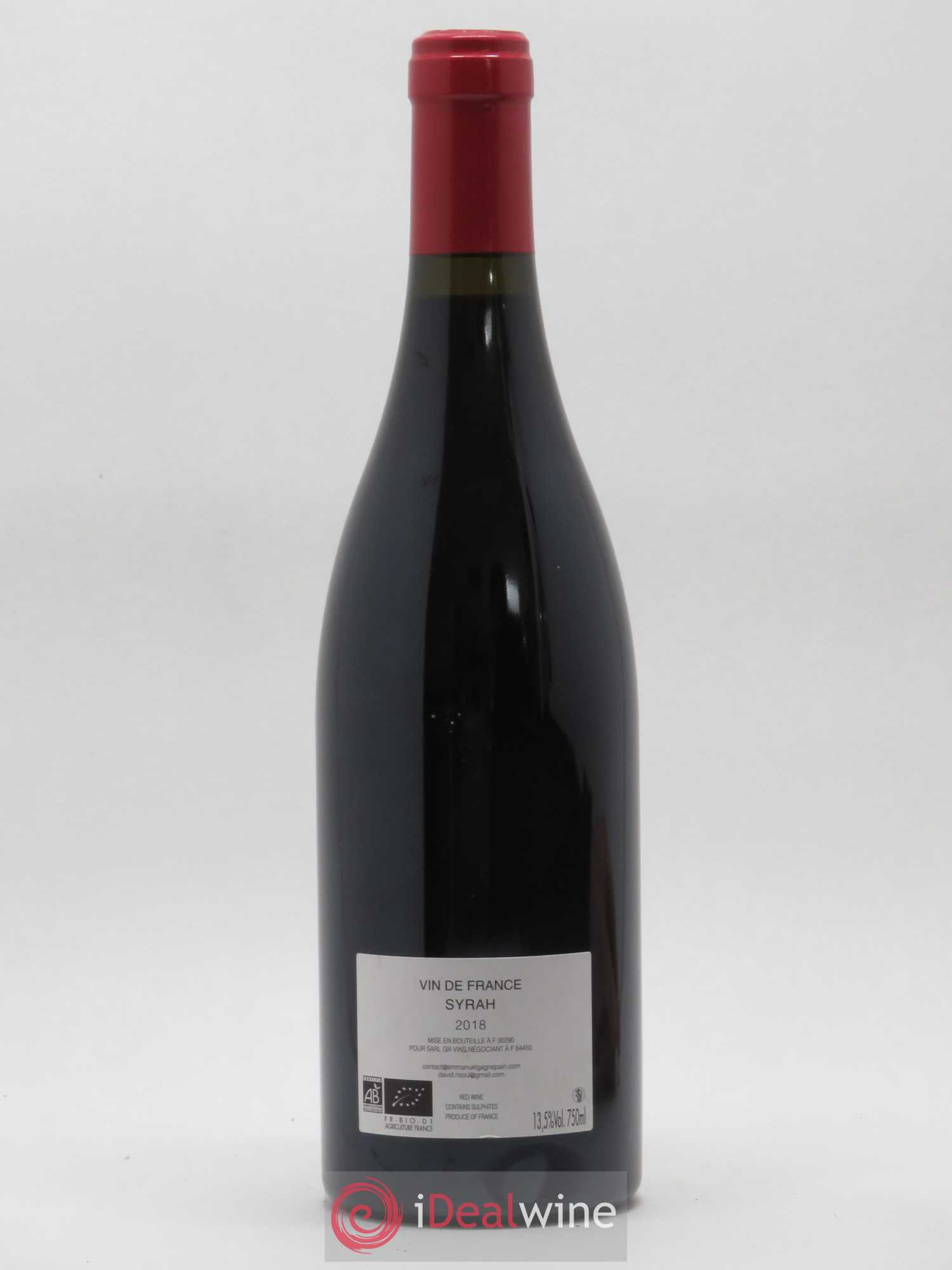 Vin de France Boomerang Gagnepain Risoul (sans prix de réserve) 2018 - Posten von 1 Flasche - 1