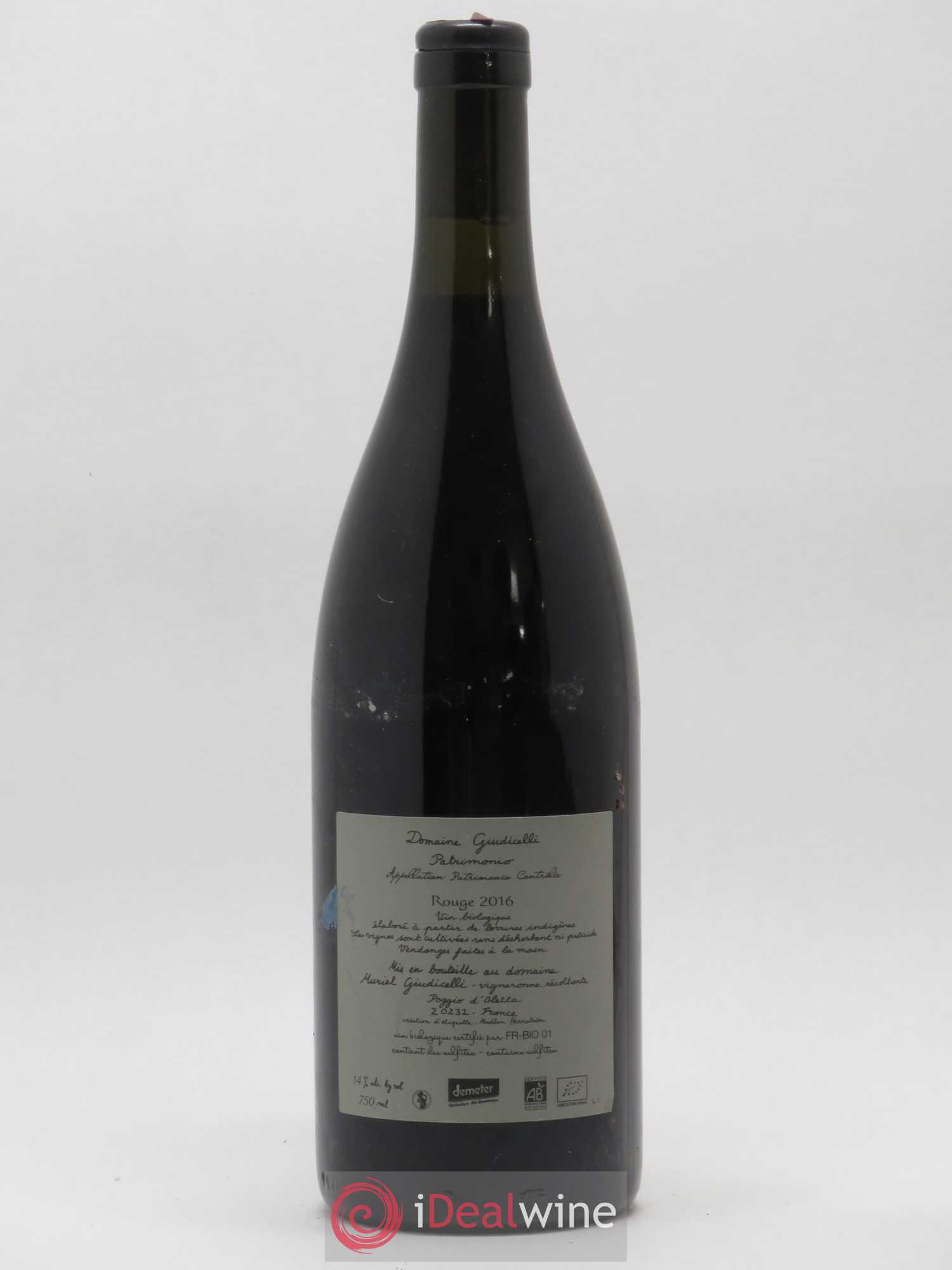 Patrimonio Domaine Giudicelli 2016 - Lot de 1 bouteille - 1