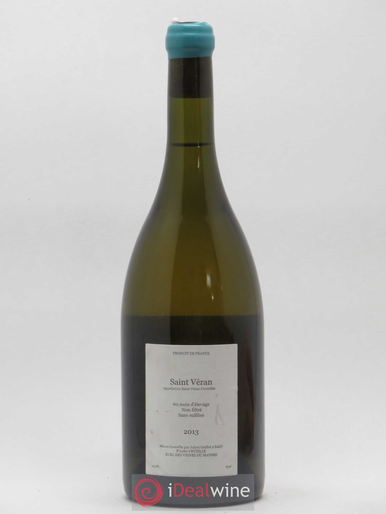 Saint-Véran Leandre L'Homme Lion Les Vignes du Maynes Julien Guillot 2013 - Lotto di 1 bottiglia - 1